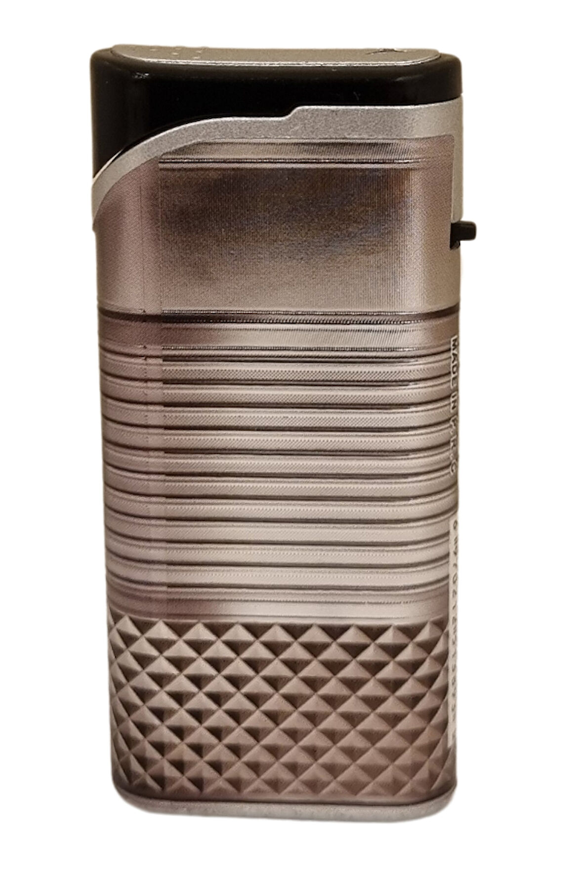 Gümüş Tek Torch Pürmüz Plastik Puro Çakmağı