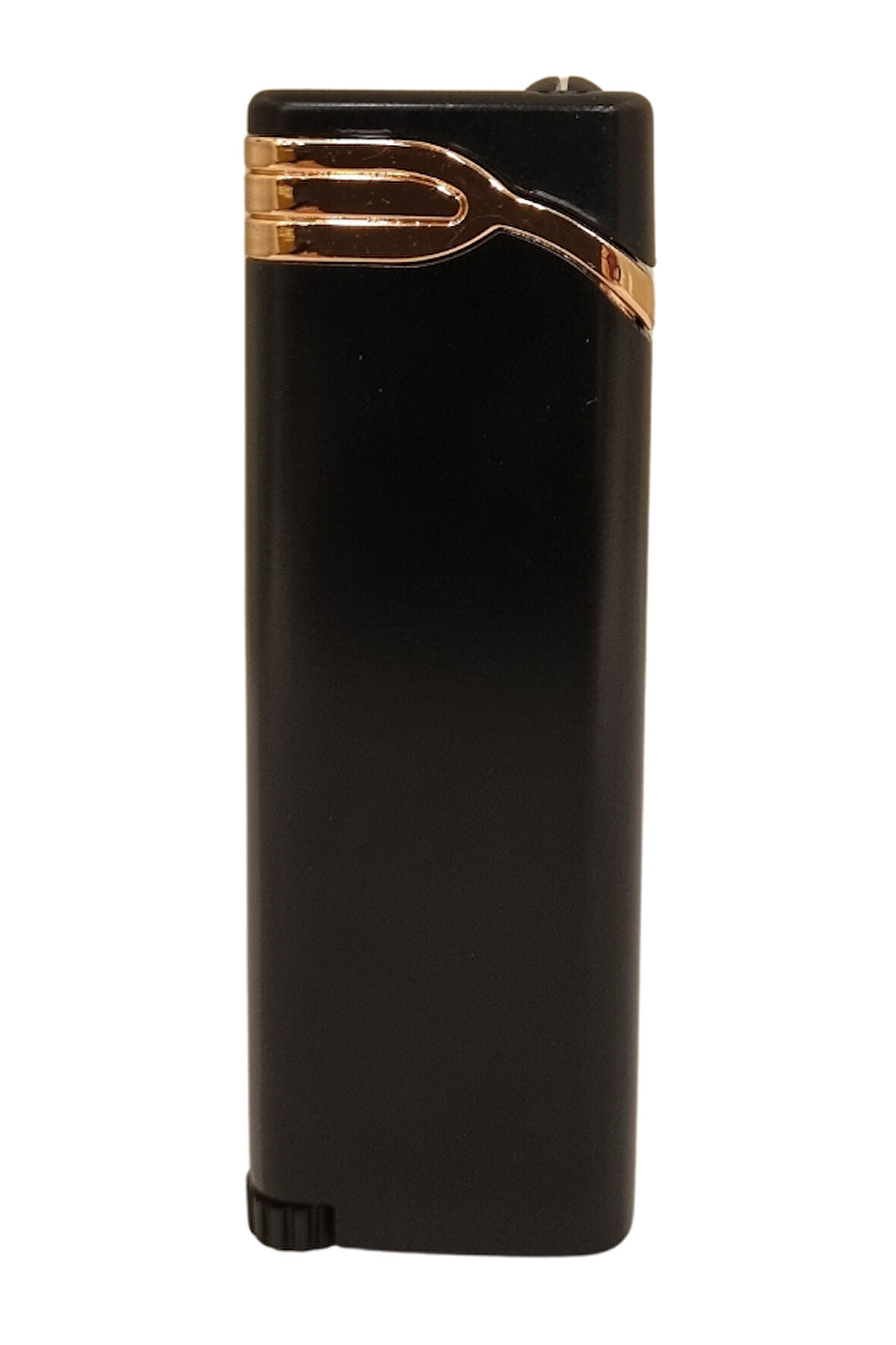 Siyah - Bronz Tek Torch Pürmüz Metal Puro Çakmağı