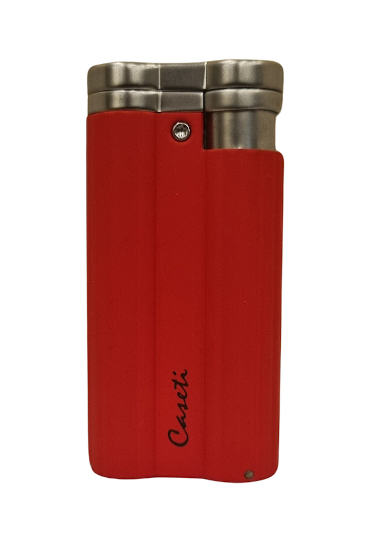 Tek Torch Pürmüz Mat Kırmızı Puro Çakmağı