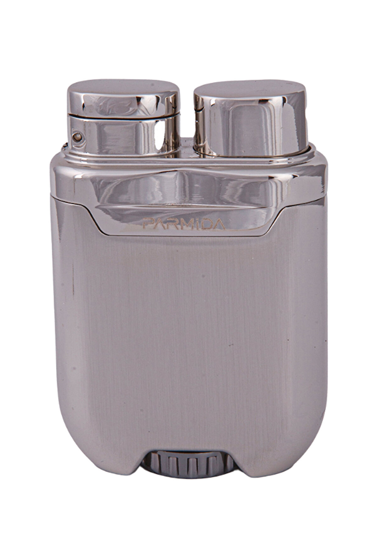 Tek Torch Pürmüz Gümüş-Gold Metal Puro Çakmağı