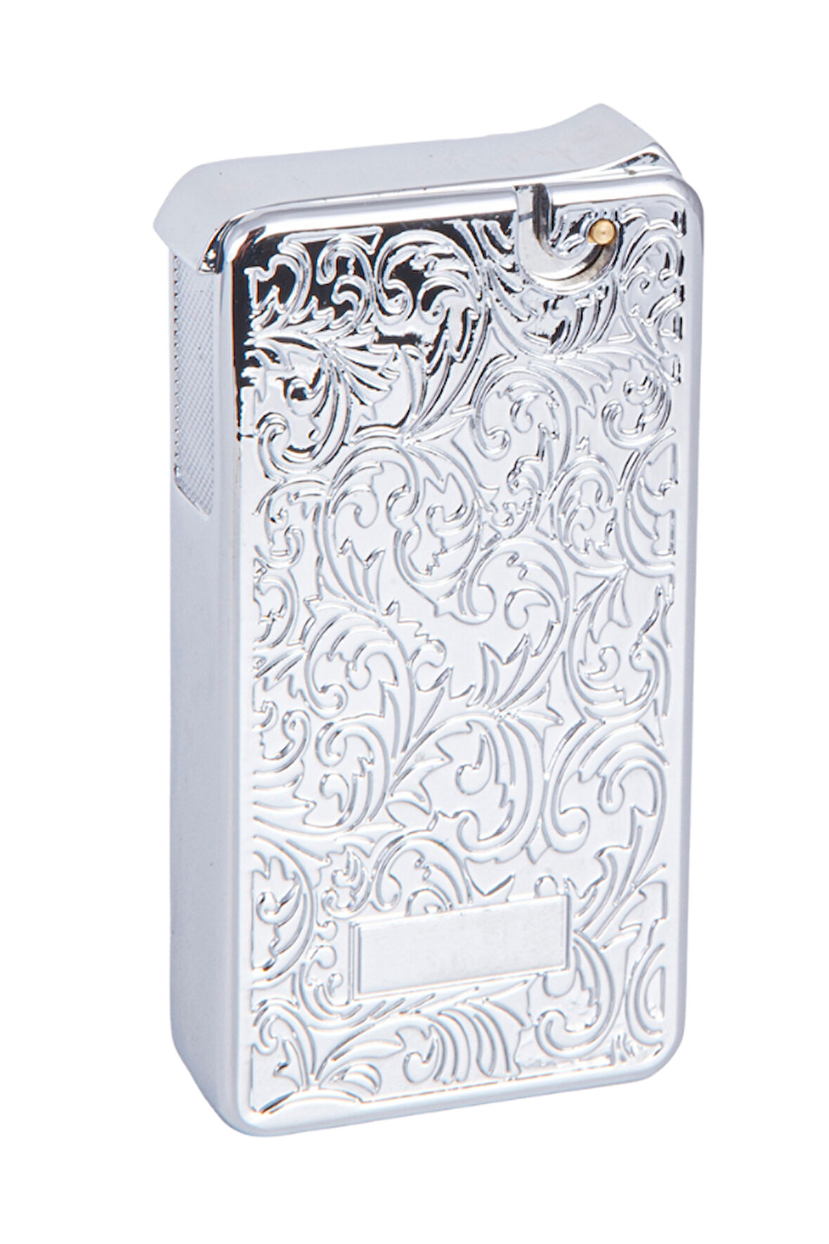 Soft Flame Gümüş Desenli Metal Çakmak