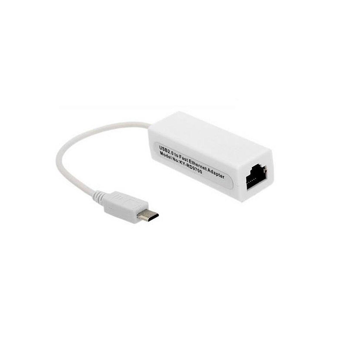 Micro USB To Ethernet Çevirici Dönüştürücü Adaptör