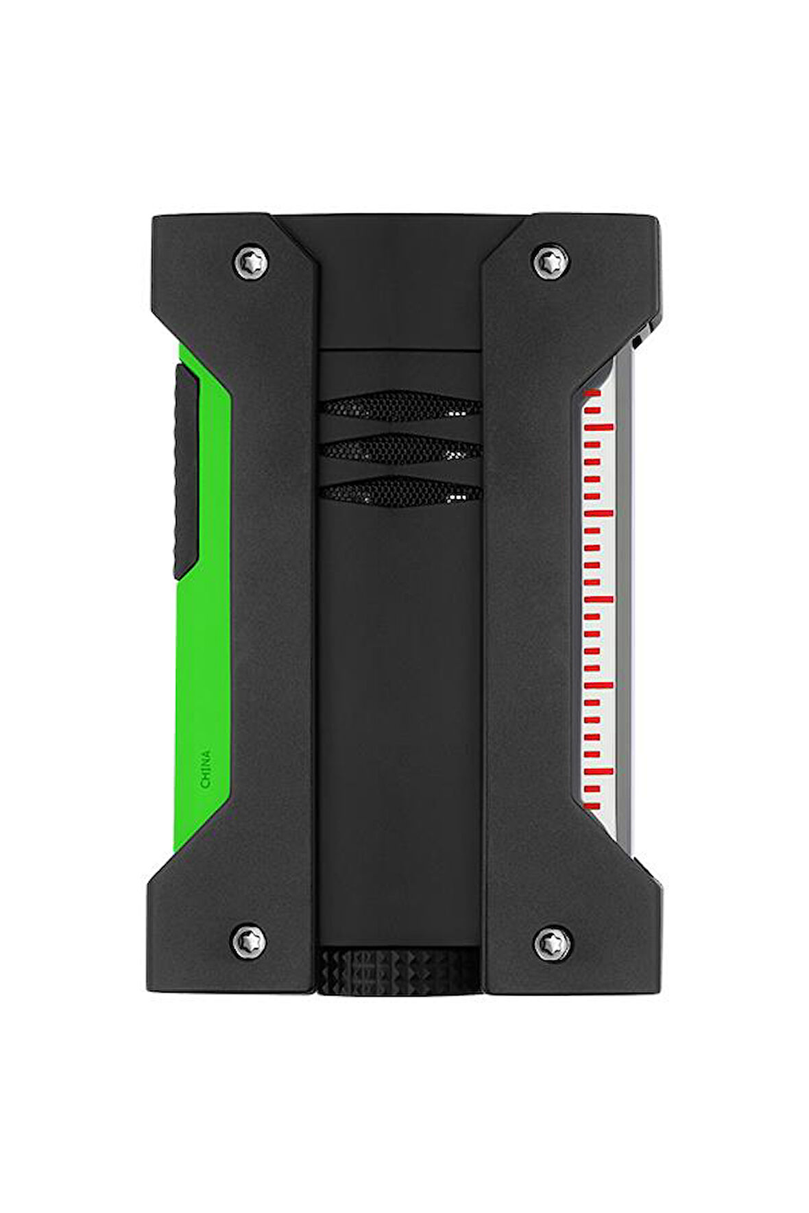 Defi Extreme Neon Yeşil-Siyah Tek Torch Puro Çakmağı 21417