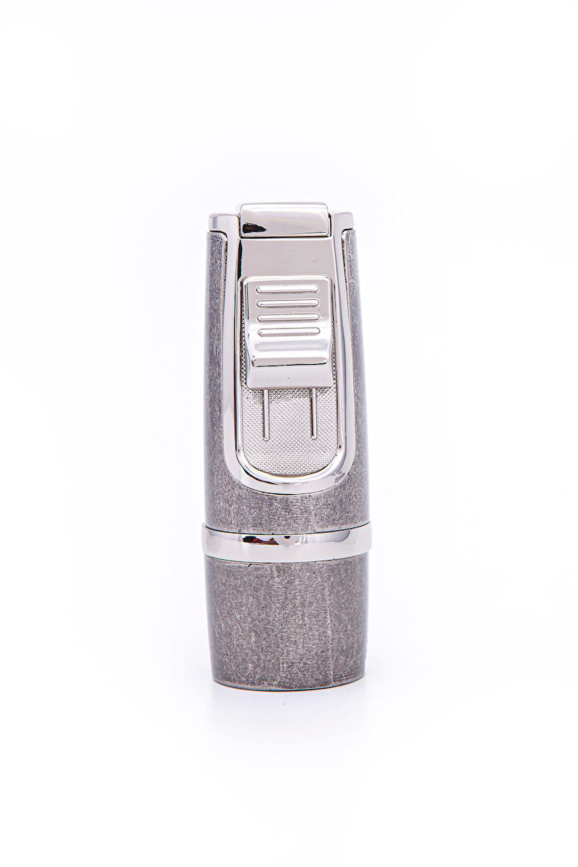 3 Torch Pürmüz Fırçalı Gunmetal Metal Puro Çakmağı