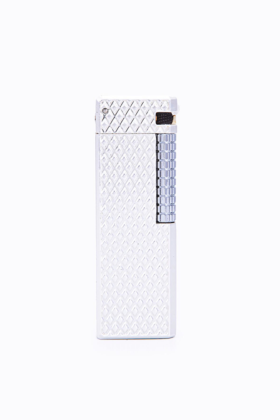 Gümüş İşlemeli Soft Flame Metal Çakmak