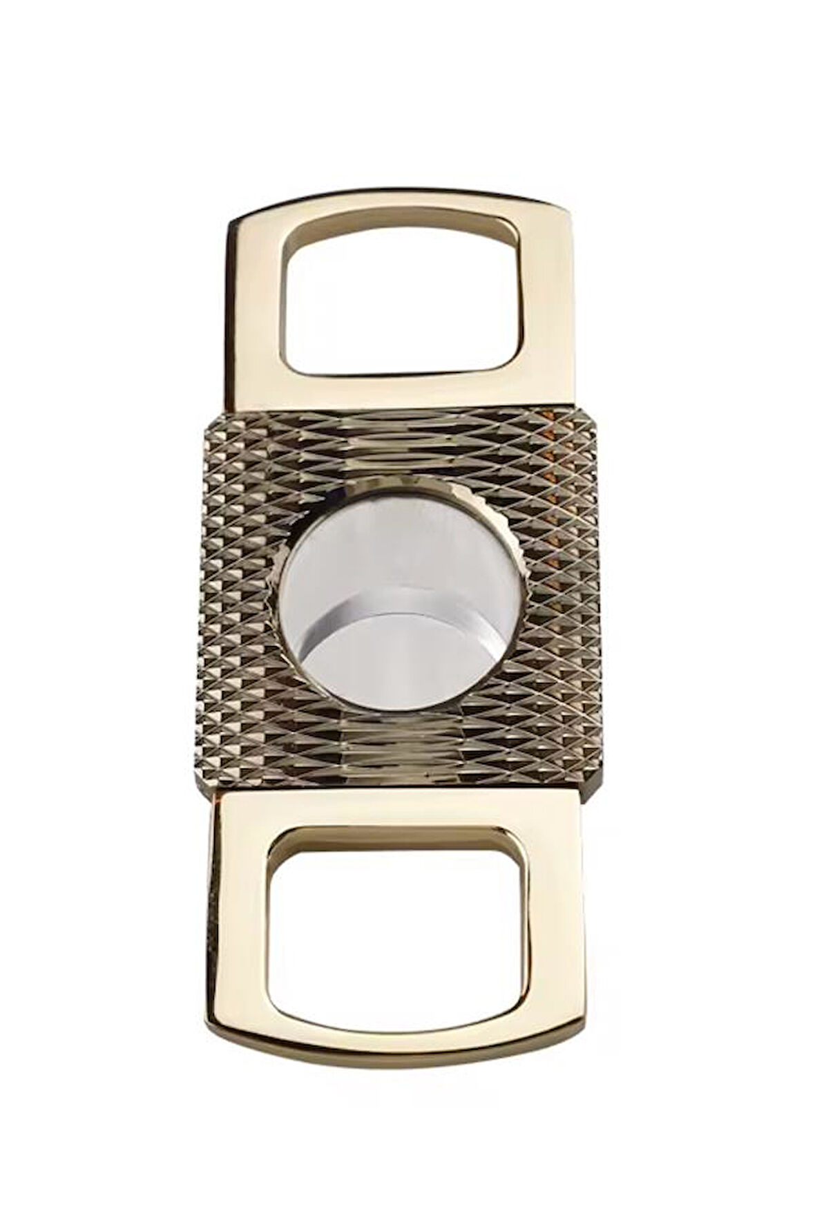 Gold Metal İşlemeli Puro Makası Kesici