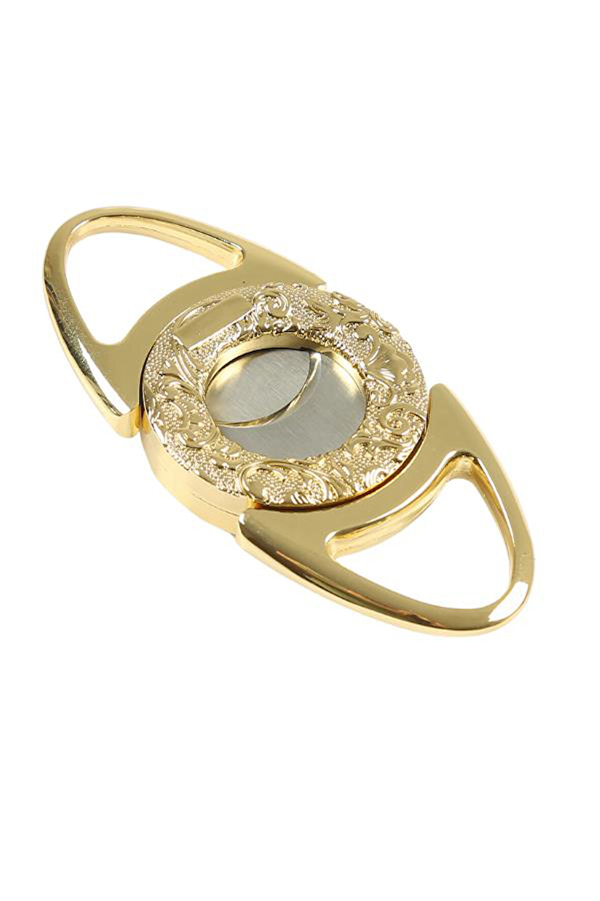 Gold Gövdesi Desenli Metal Puro Makası Kesici