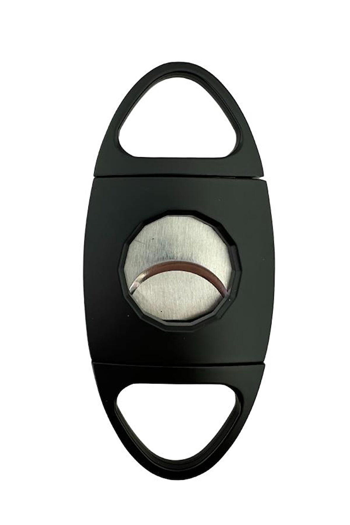 Siyah Desenli Metal Puro Makası Kesici