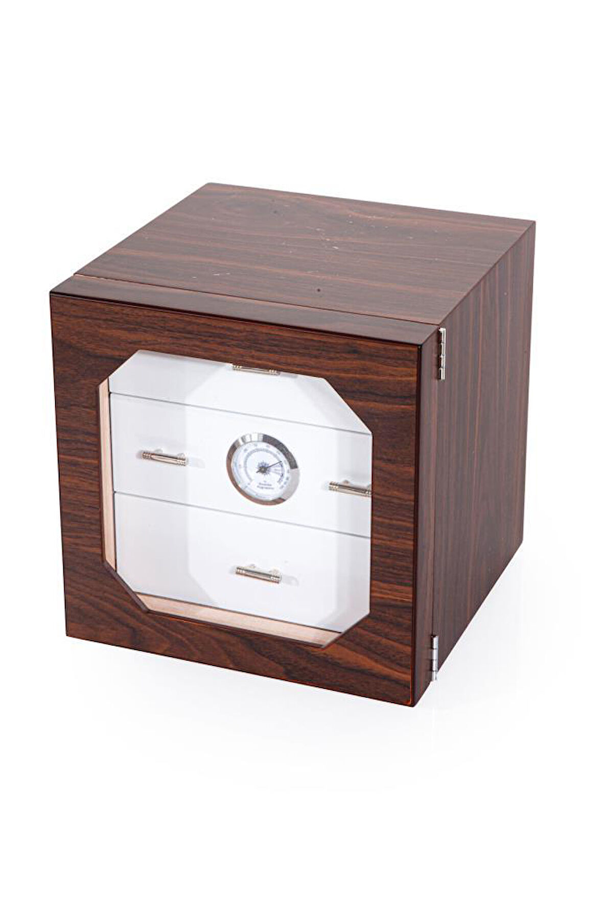 3 Çekmeceli Sedir Humidor Puro Kutusu