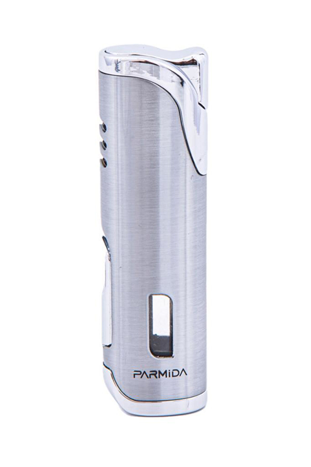 Tek Torch Pürmüz Gümüş Puro Çakmağı