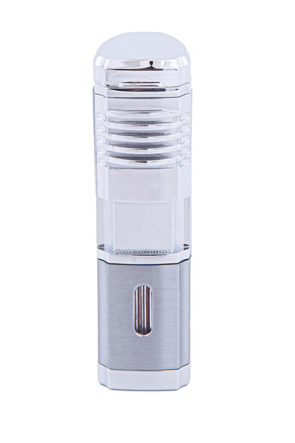 Dört Torch Pürmüz  Gümüş Puro Çakmağı