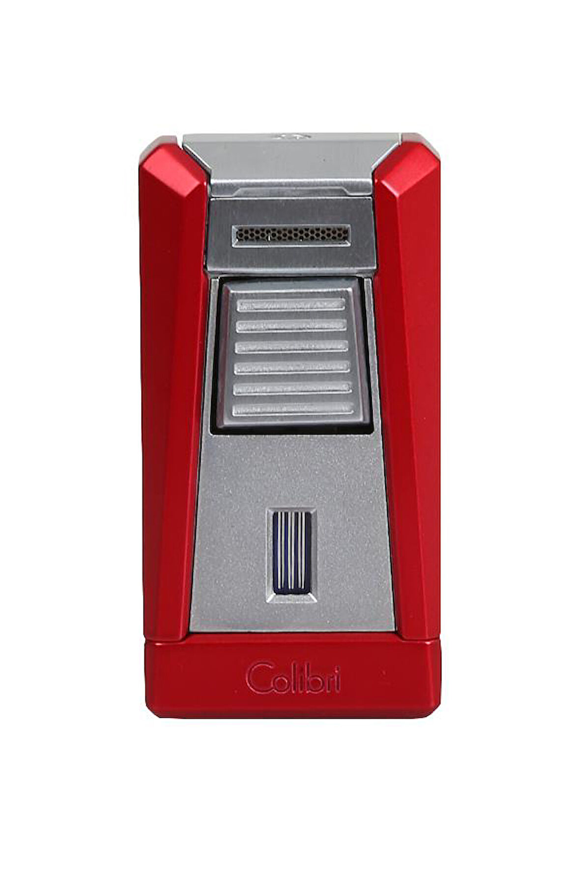 Stealth Tek Torch Pürmüz 1 Kırmızı-Gümüş Puro Çakmağı