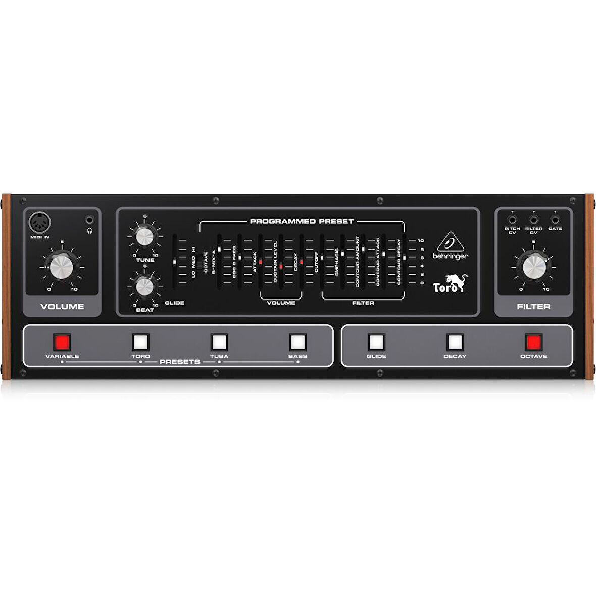 BEHRINGER TORO Klasik Analog Bas Synthesizer