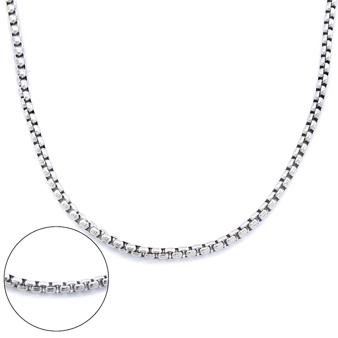 Çelik Zincir 316L Geçişli Silindir Model 3.5 MM ZN-200