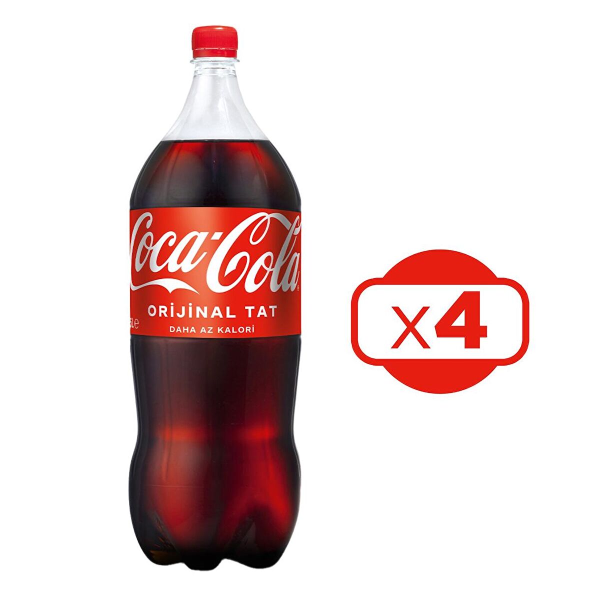 Coca Cola 2,5 Lt x 4 Adet