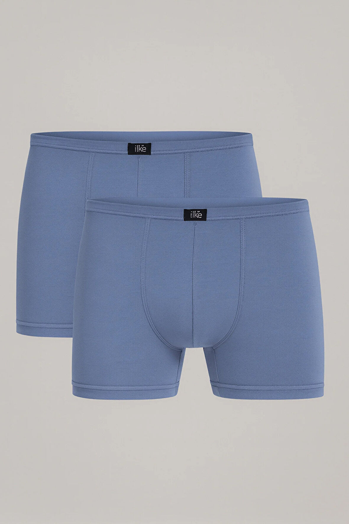 Erkek Lacivert Modal Likralı 2'li Boxer
