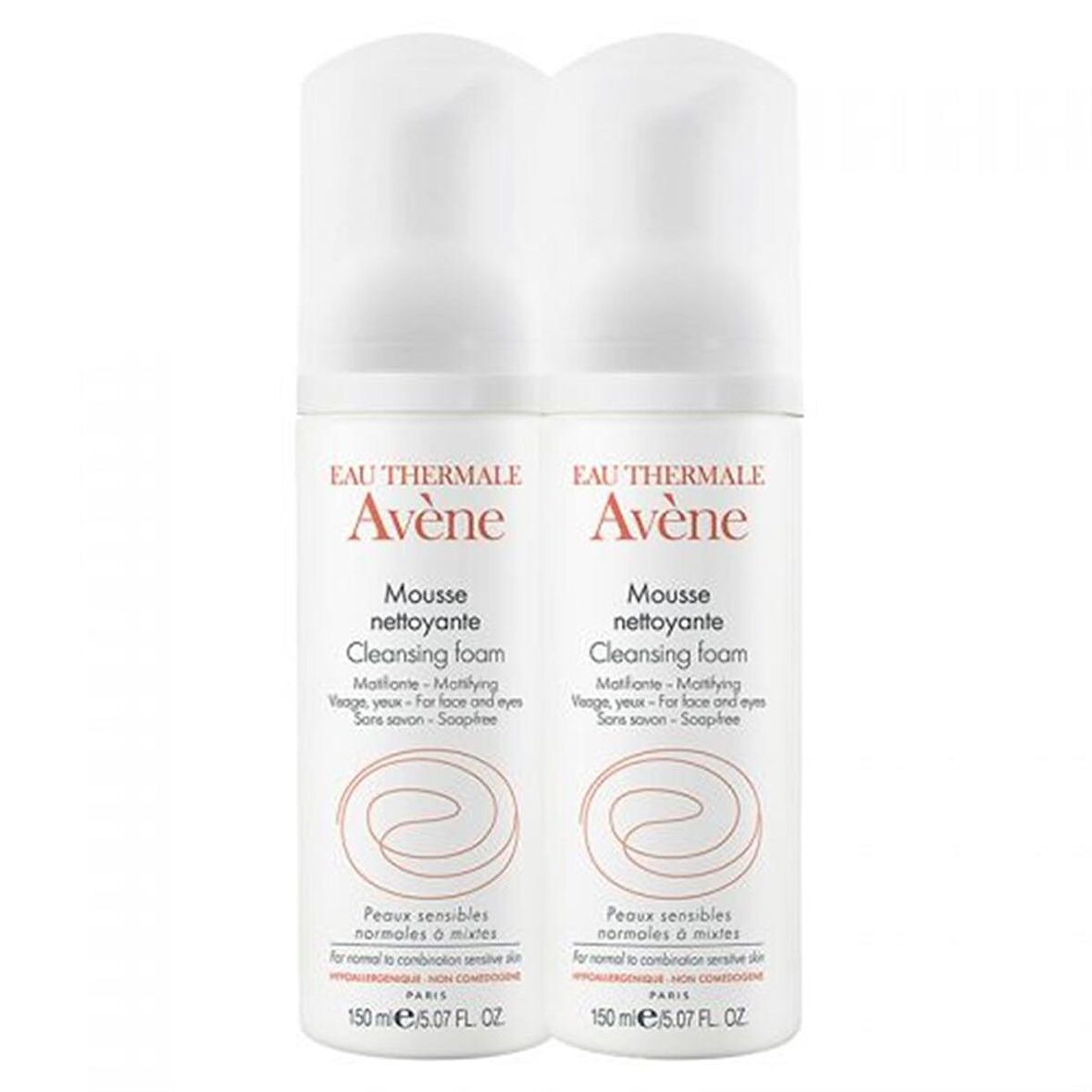 Avene Mousse Nettoyante Cilt Temizleme Köpüğü 2x150ml SET