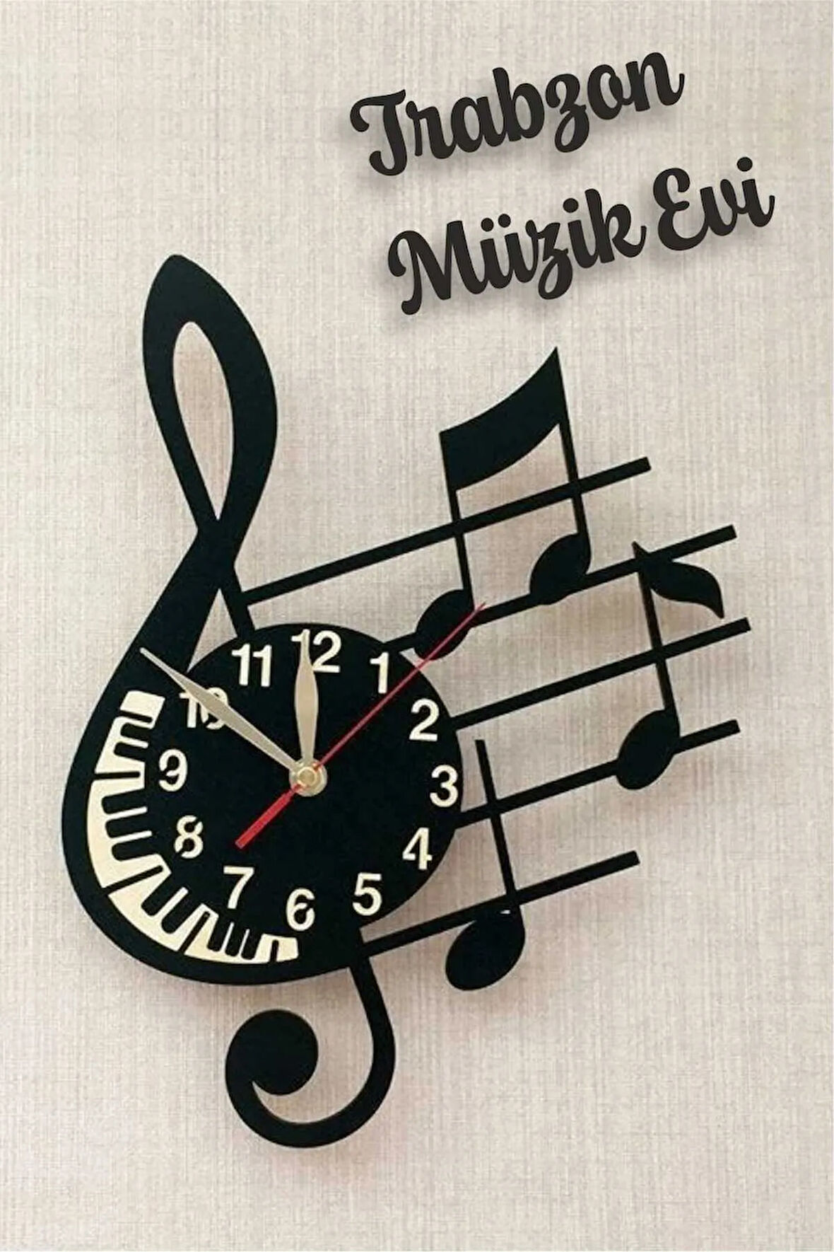Kişiye ve İşyerlerine Özel Müzik Tasarım Duvar Saati