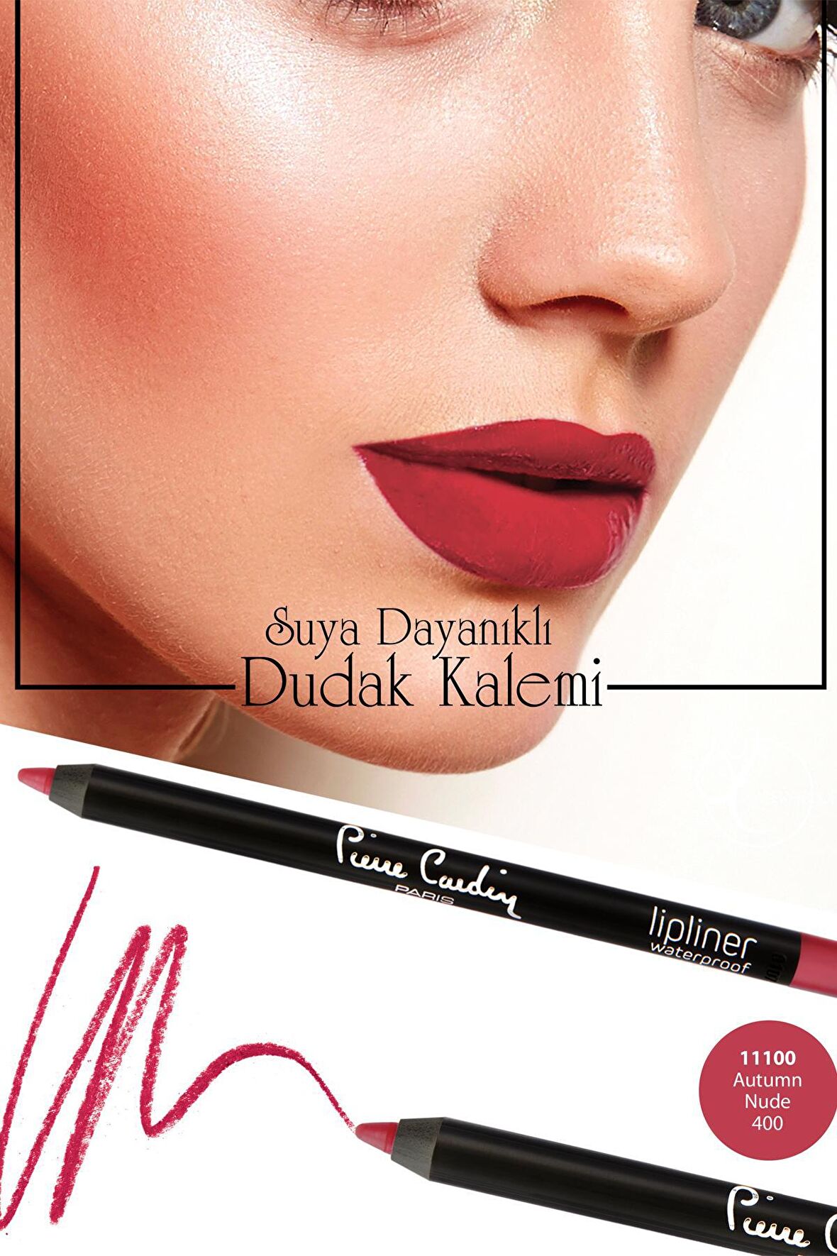 Pierre Cardin Lipliner Suya Dayanıklı Dudak Kalemi