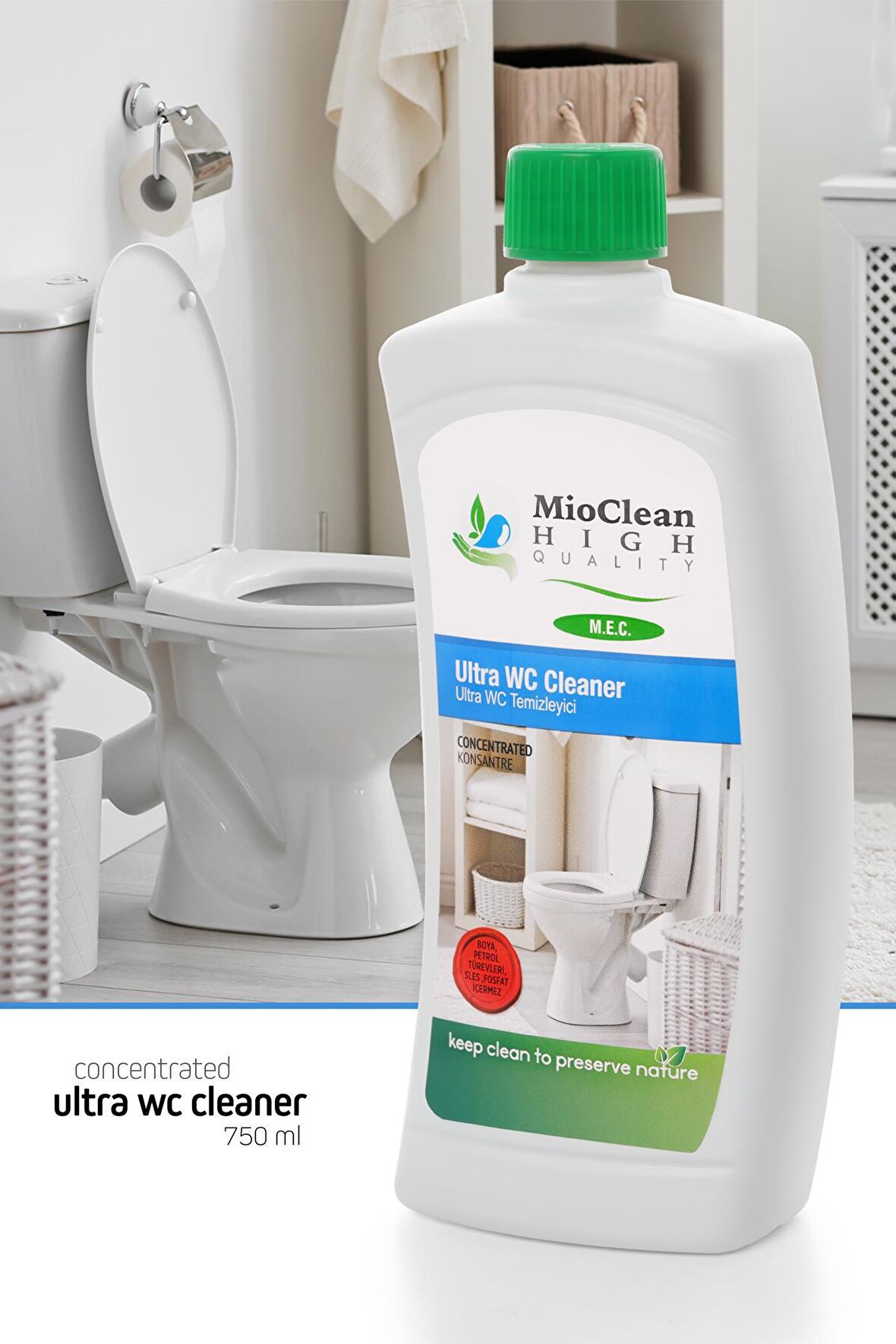 Mioclean Ultra Wc Temizleyici 750 ML