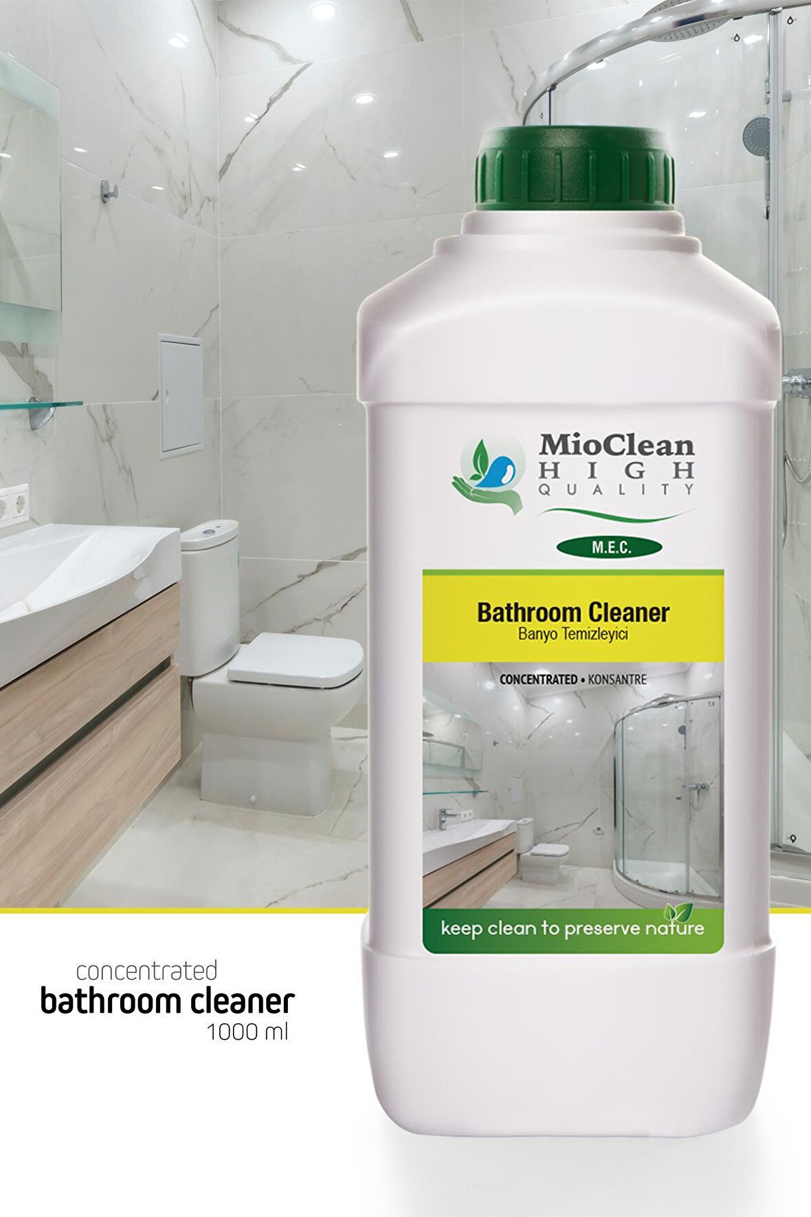 MioClean Banyo Temizleyici Sıvı 1 lt