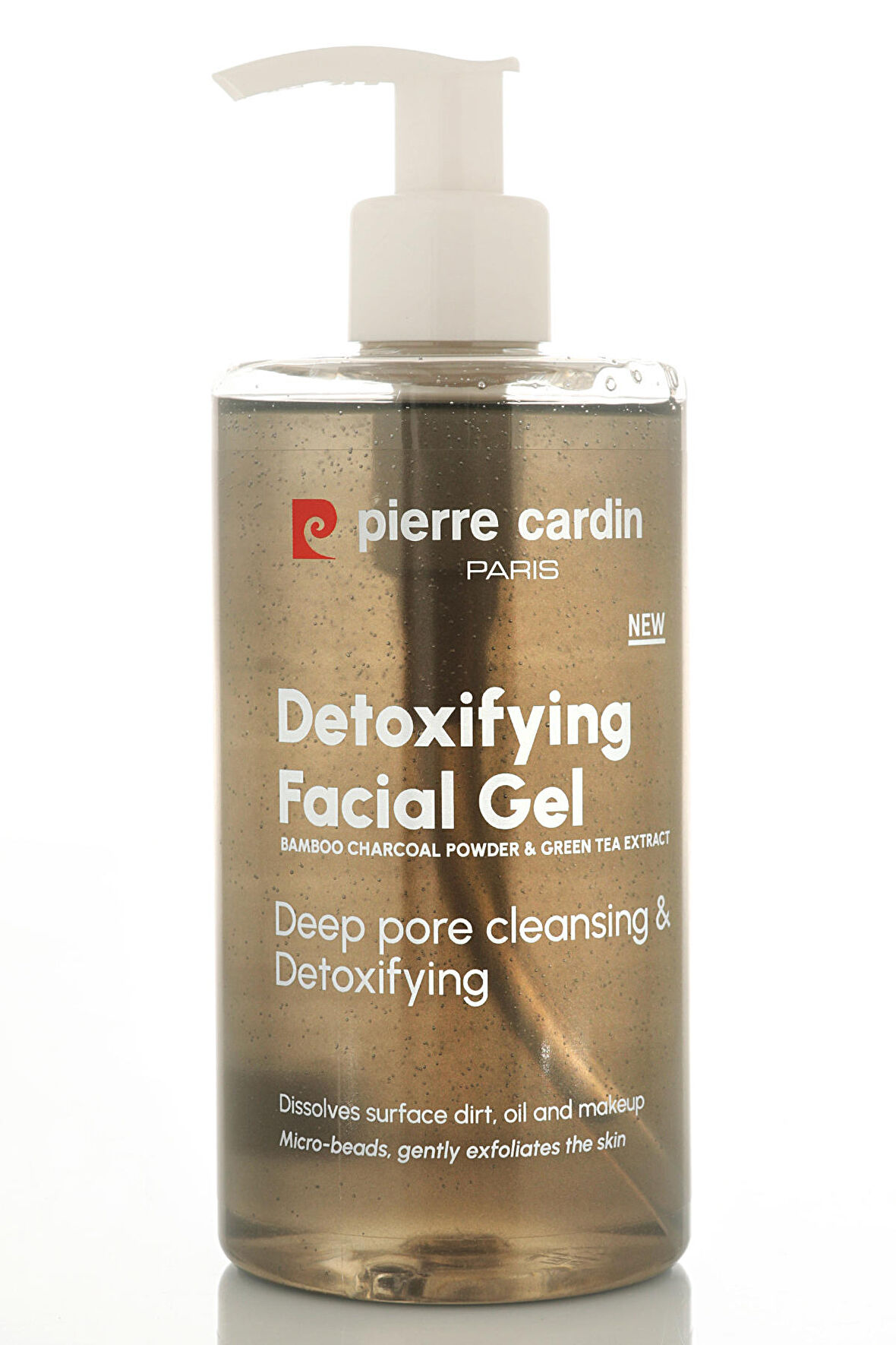 Pierre Cardin Detoxifying Facial Cleanser with Charcoal & Green Tea Extract - Köpük Jel 350 ml