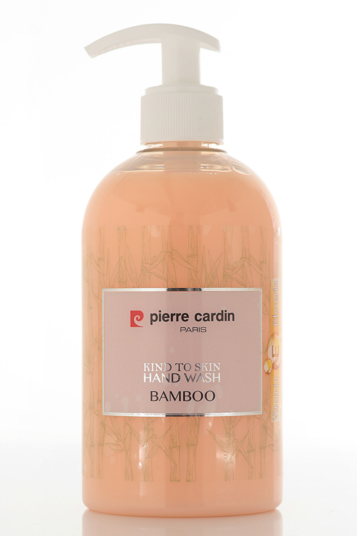 Pierre Cardin Kind to Skin Bambu Özlü E Vitaminli Nemlendirici Sıvı El Sabunu-480 ml