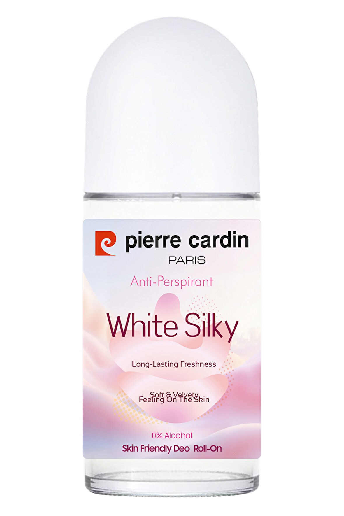 Pierre Cardin Roll-on Kadın Deodorant Ter Kokusu Önleyici Leke Bırakmayan 48 Saat Anti-perspirant Koruma-White Silky-Beyaz ipeksi-50 ml