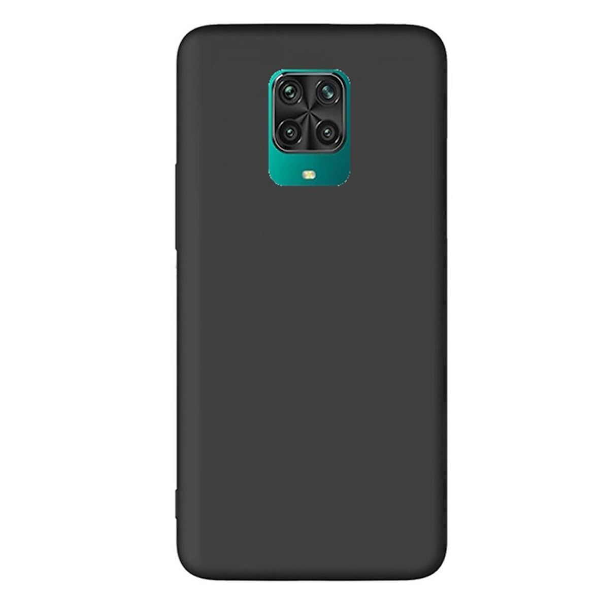 Gpack Xiaomi Redmi Note 9 Pro Kılıf Premier SilikonFull Ekran Koruyucu