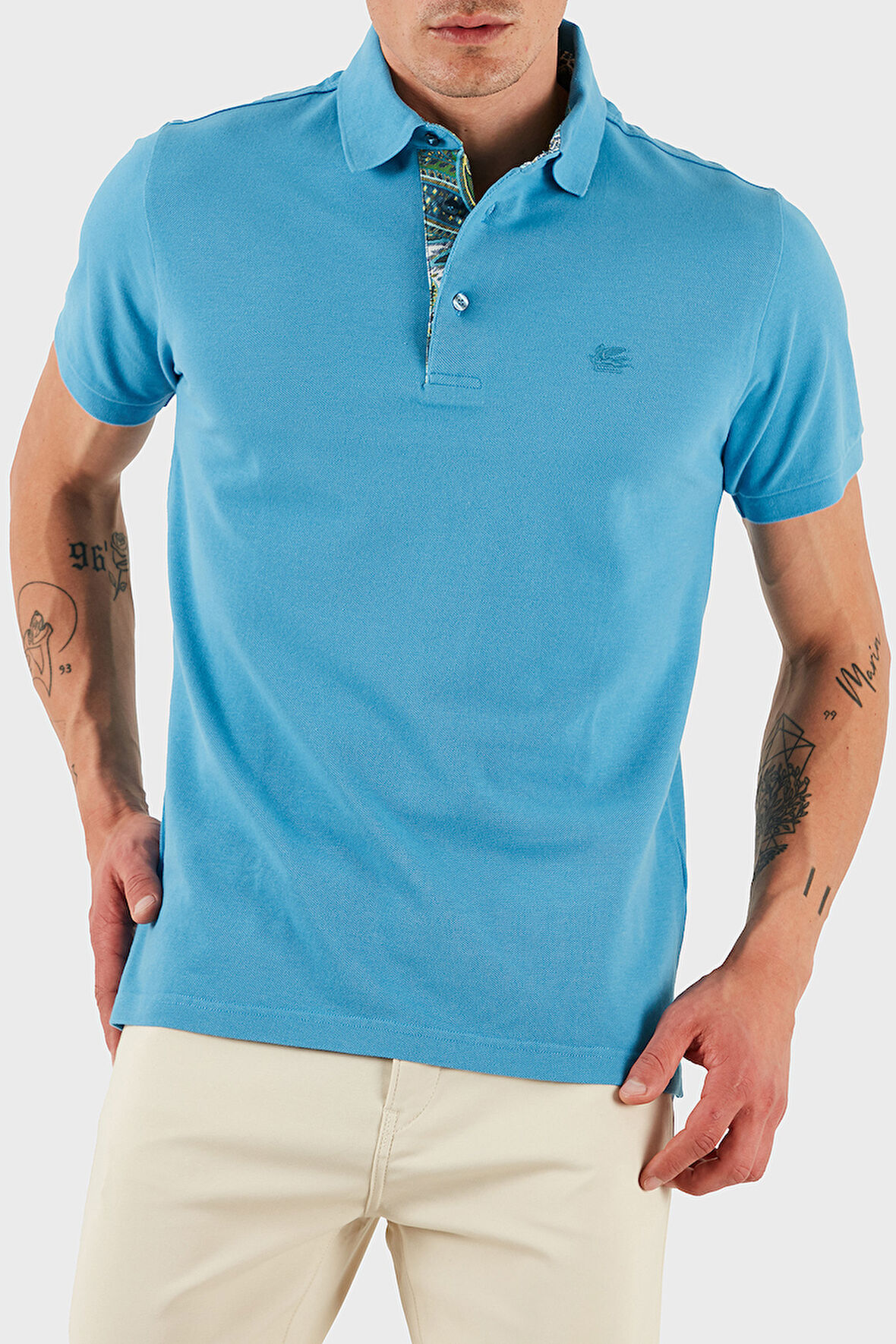 Etro Erkek Polo Yaka T Shirt MRMD0005 AJ264 B3911