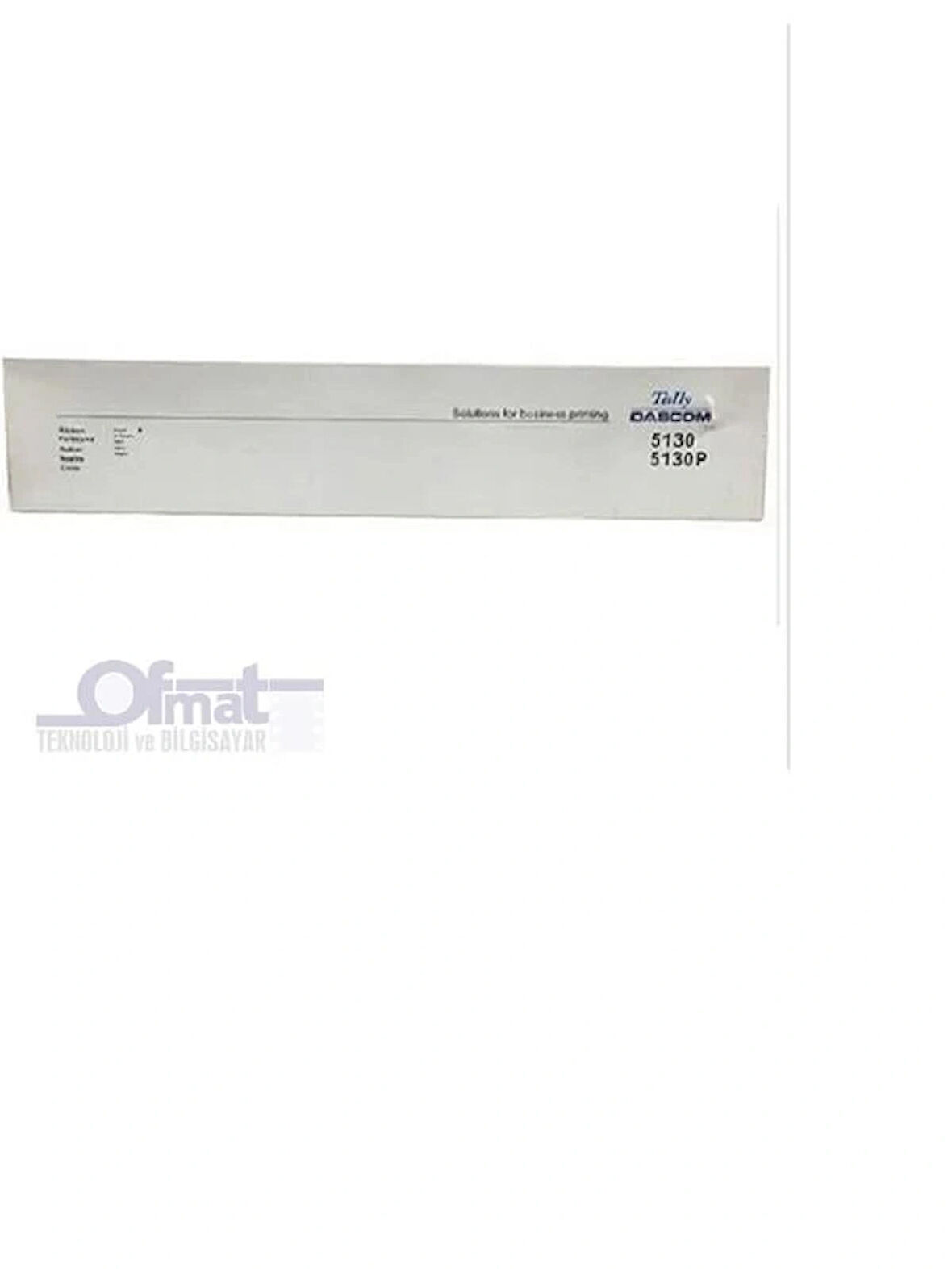 TALLY DASCOM 5130/5130P (4M KARAKTER)  99051 ( DİSTRİBÜTÖR GARANTİLİ ORİJİNAL RİBON/ŞERİT)