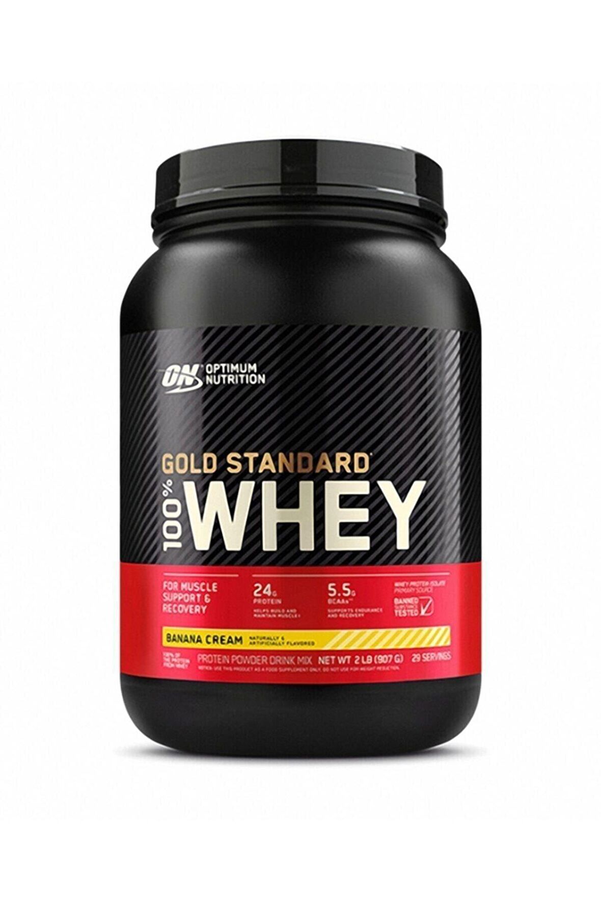 Optimum Gold Standard Whey Protein Tozu 908 gr Muz Aromalı 10/2023