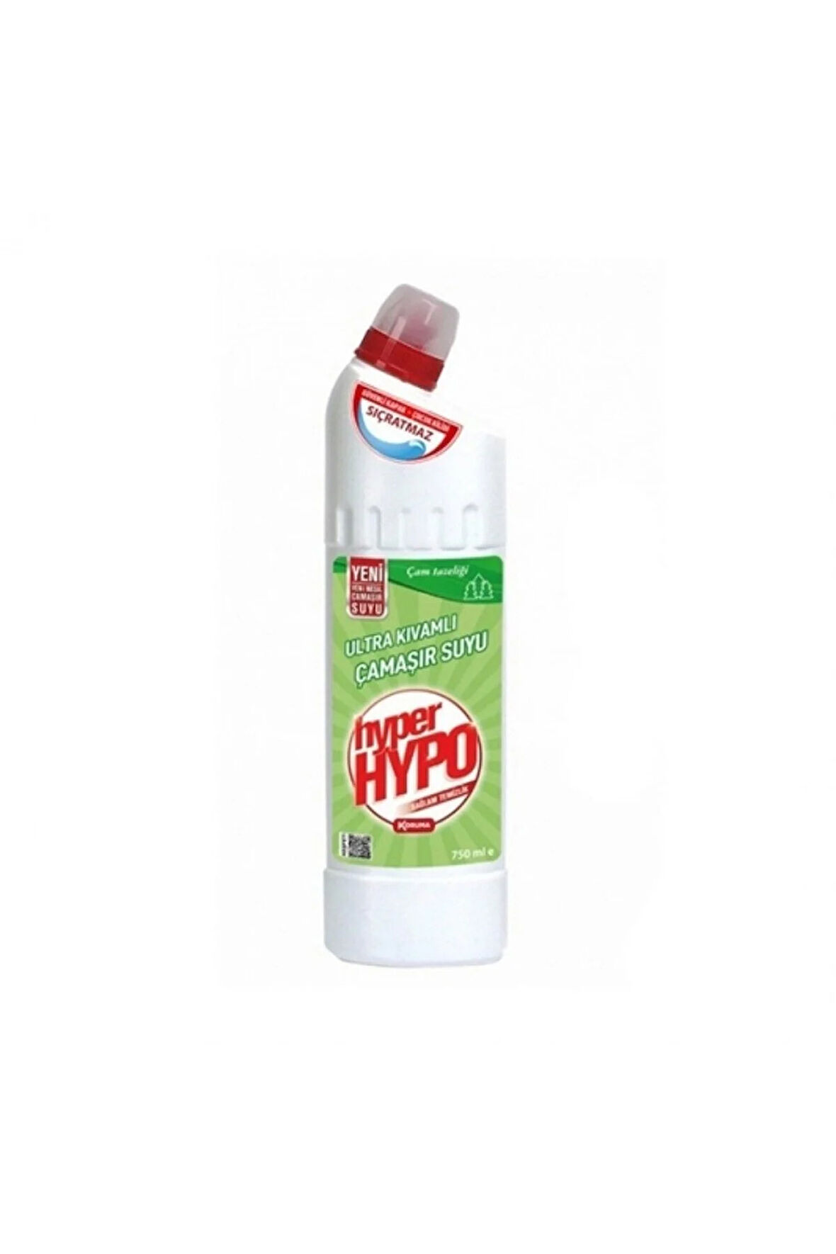 Hypo Çamaşır Suyu Ultra 750ml. Çam Tazeliği ''8 Adet''
