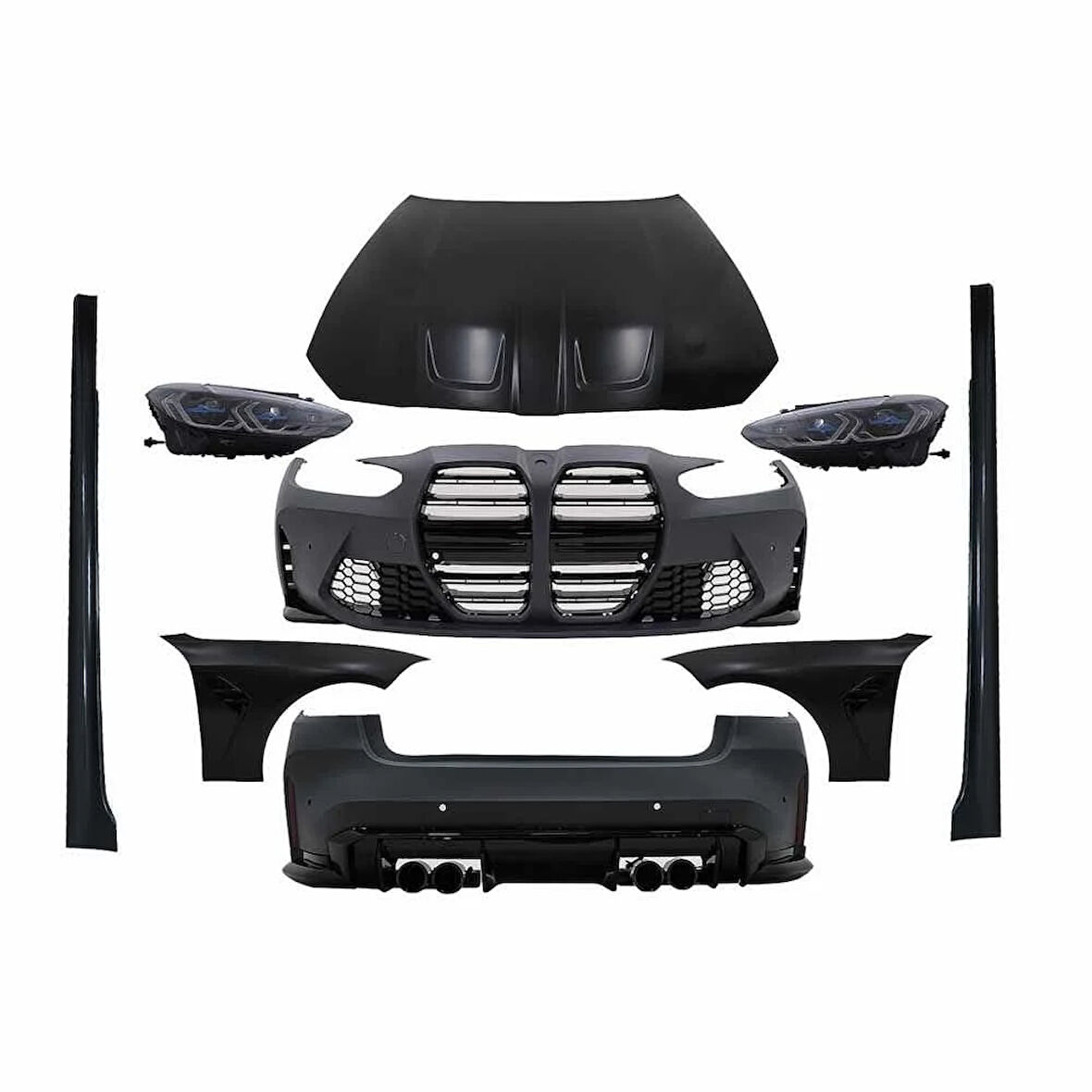 Bmw F30 TO G80 Body Kit