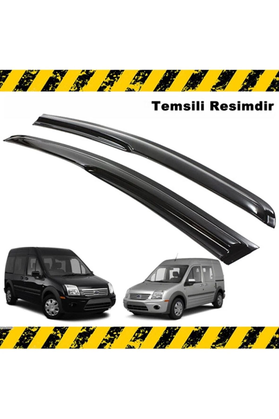 Ford Connect Mügen Cam Rüzgarlığı 2002 - 2014 Arası Ön Iki Cam 2 Li Set