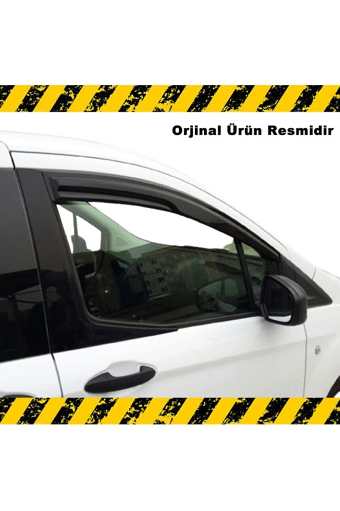 Ford Courier Mügen Cam Rüzgarlığı 2014 Sonrası 2 Li Set