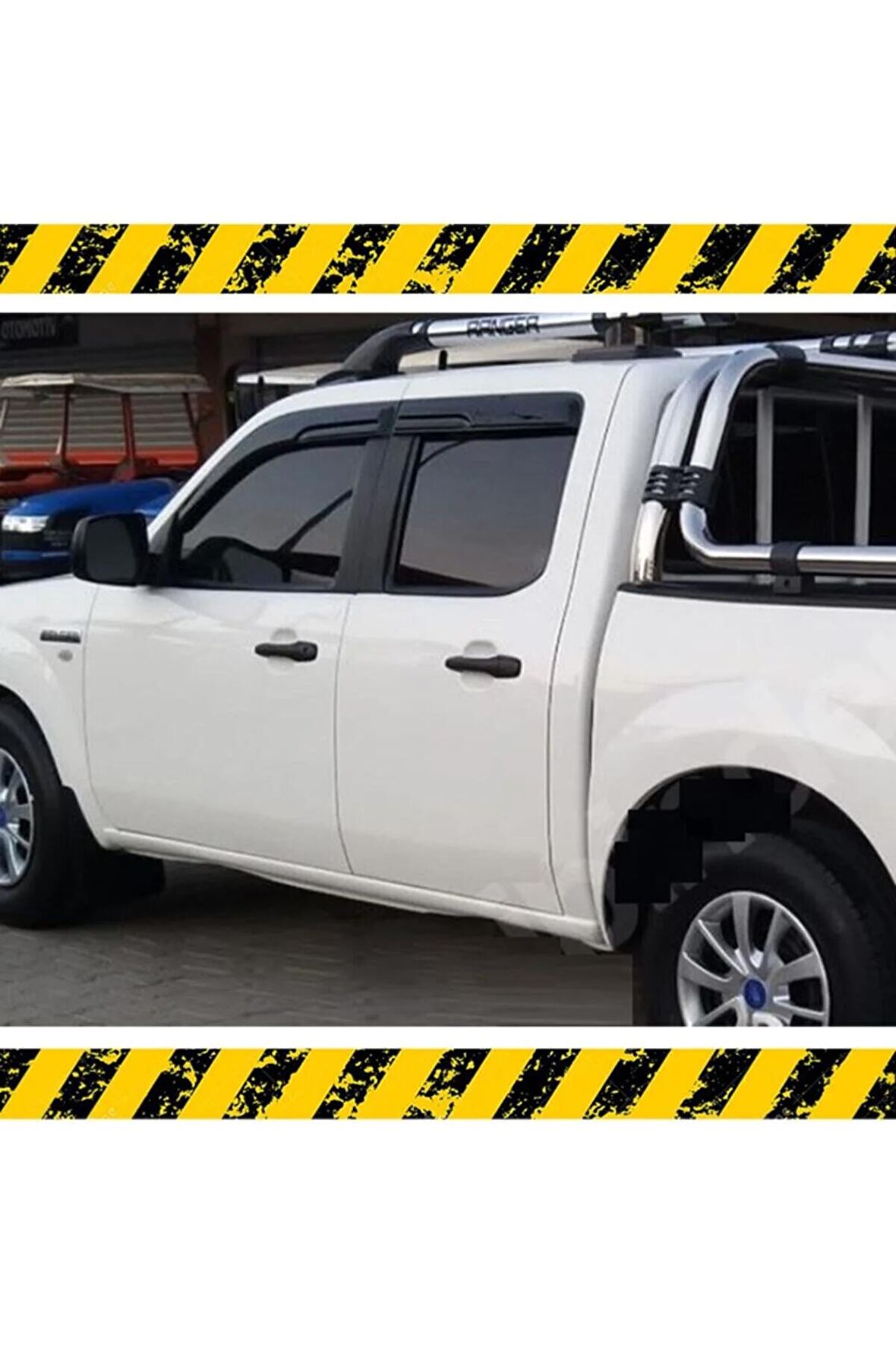 Ford Ranger Mügen Cam Rüzgarlığı 1999-2009 Arası 4 Lü Takım