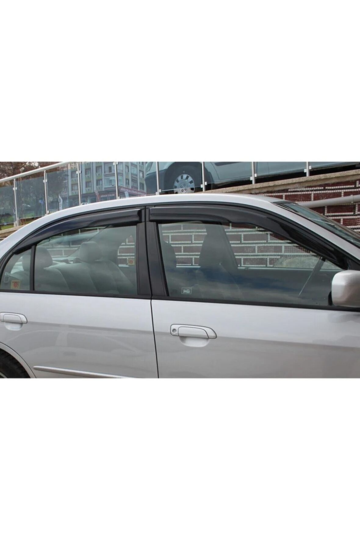 Honda Civic Mügen Cam Rüzgarlığı 2001-2006 Arası 4 Lü Takım