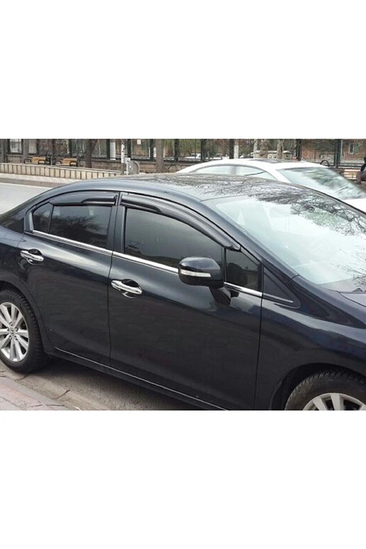 Honda Civic Mügen Cam Rüzgarlığı 2012 2016 Arası 4'lü