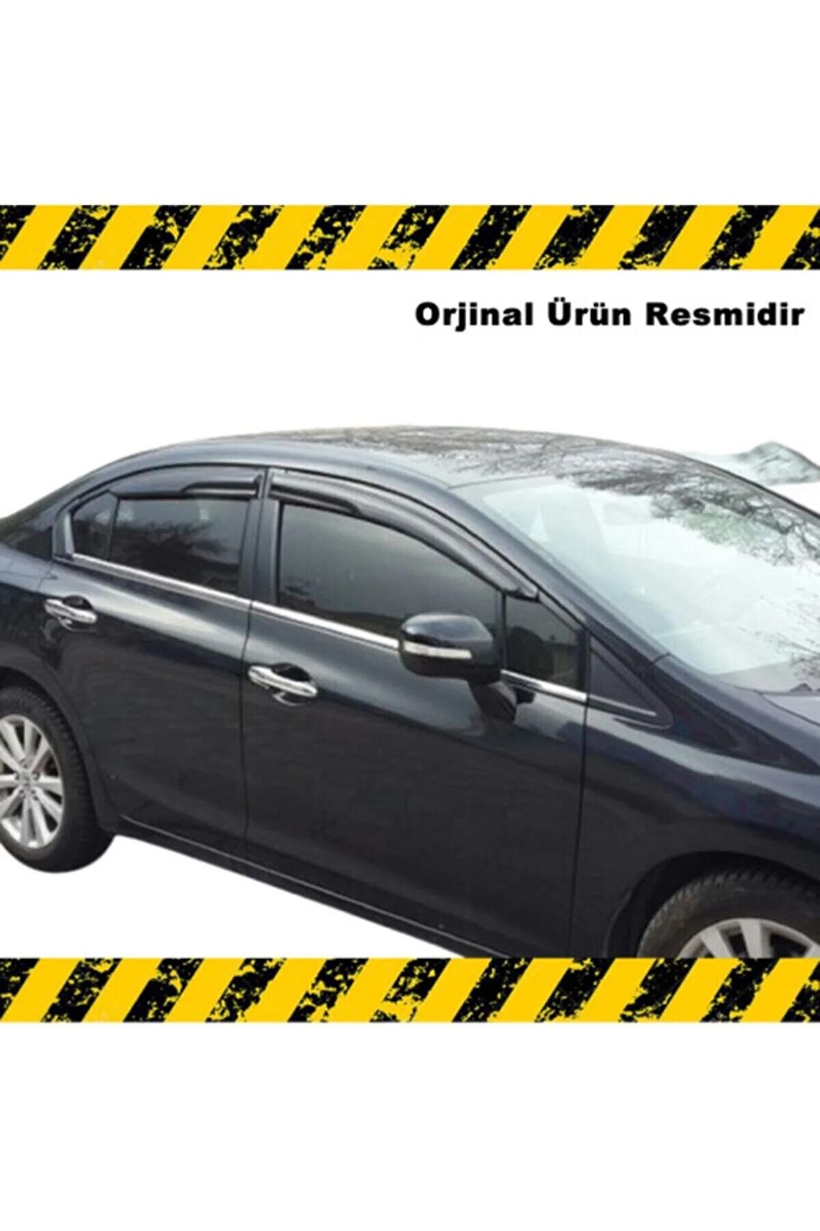 Honda Civic Mügen Cam Rüzgarlığı 2012-2016 Arası 4 Lü Set