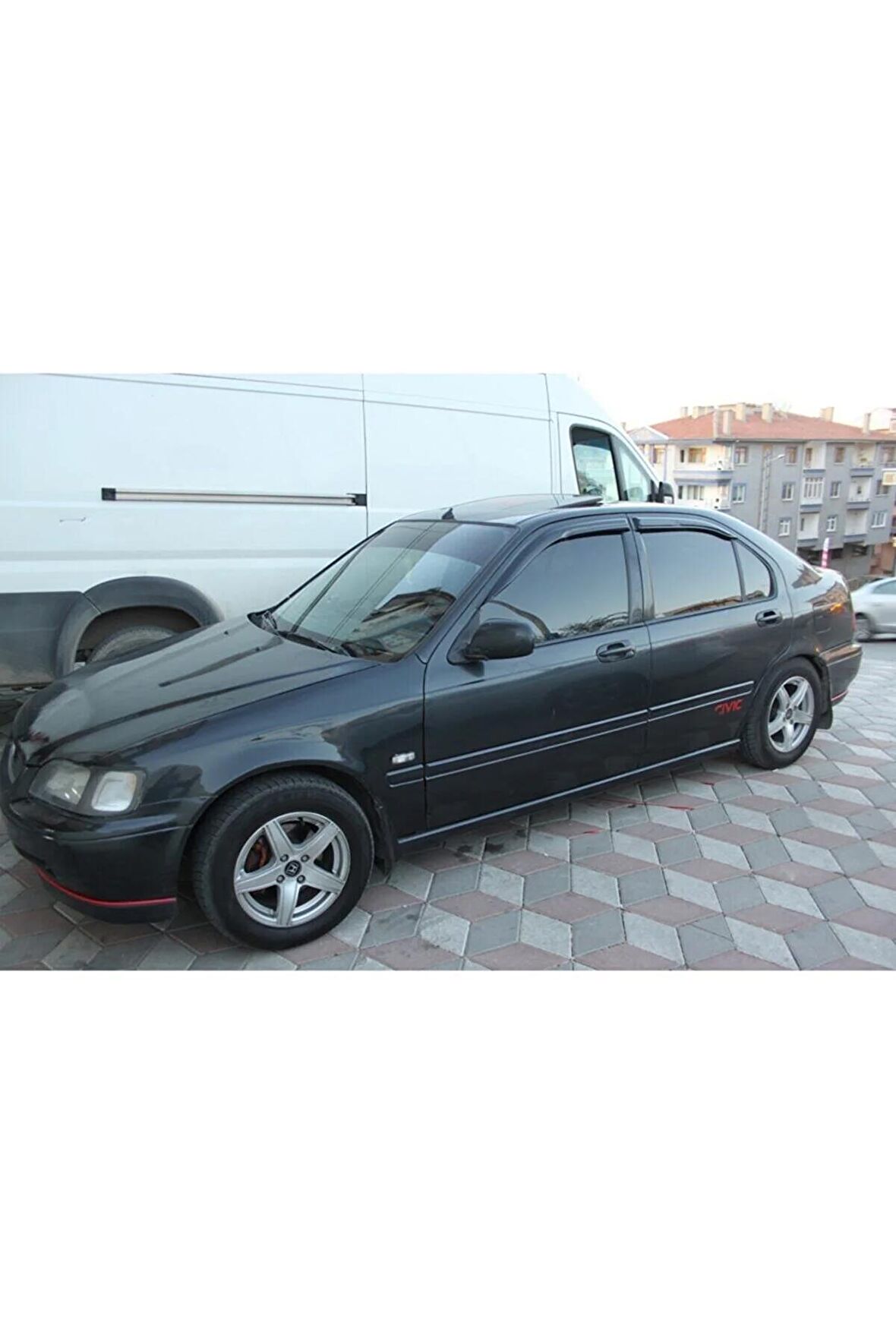 Honda Euro Civic Mügen Cam Rüzgarlığı Sedan 1996-2001 Arası 4 Lü Set