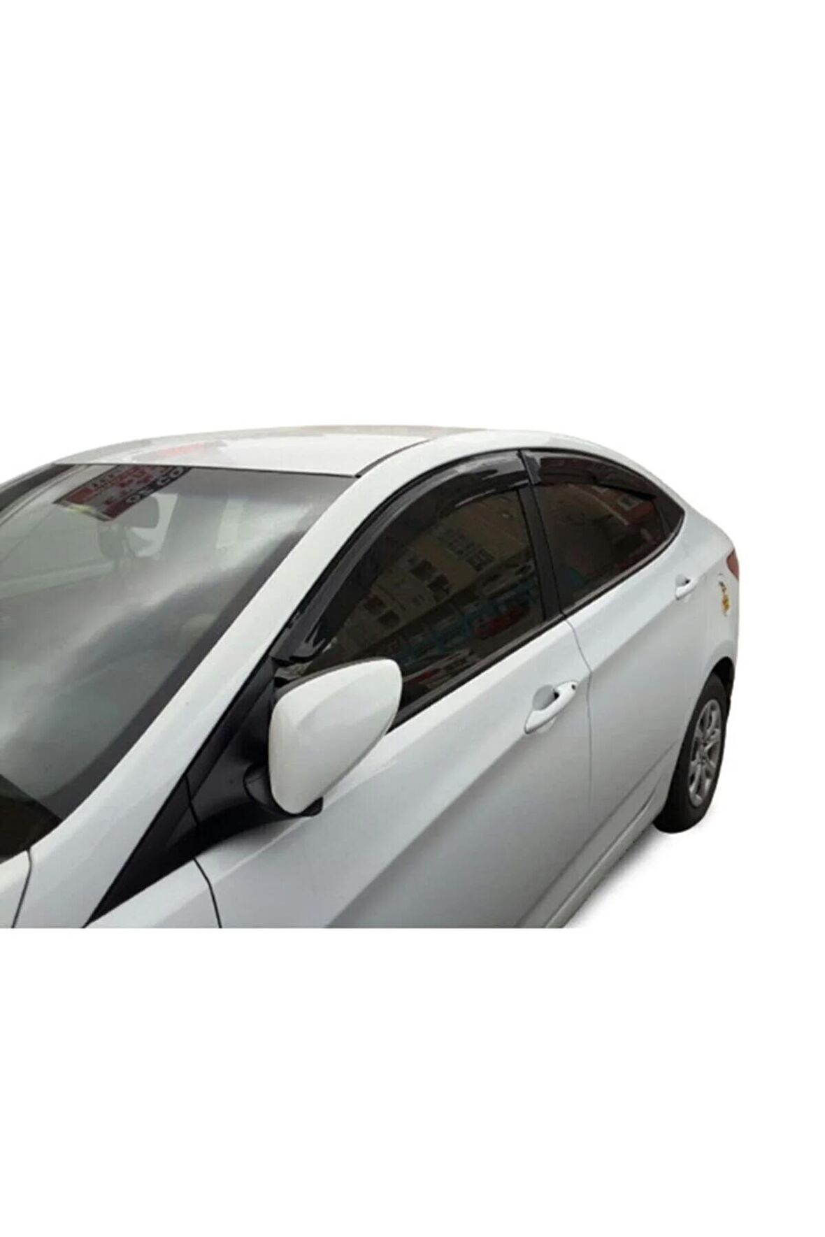 Hyundai Accent Blue Mügen Cam Rüzgarlığı 2011-2019 Arası 4 Lü Takım