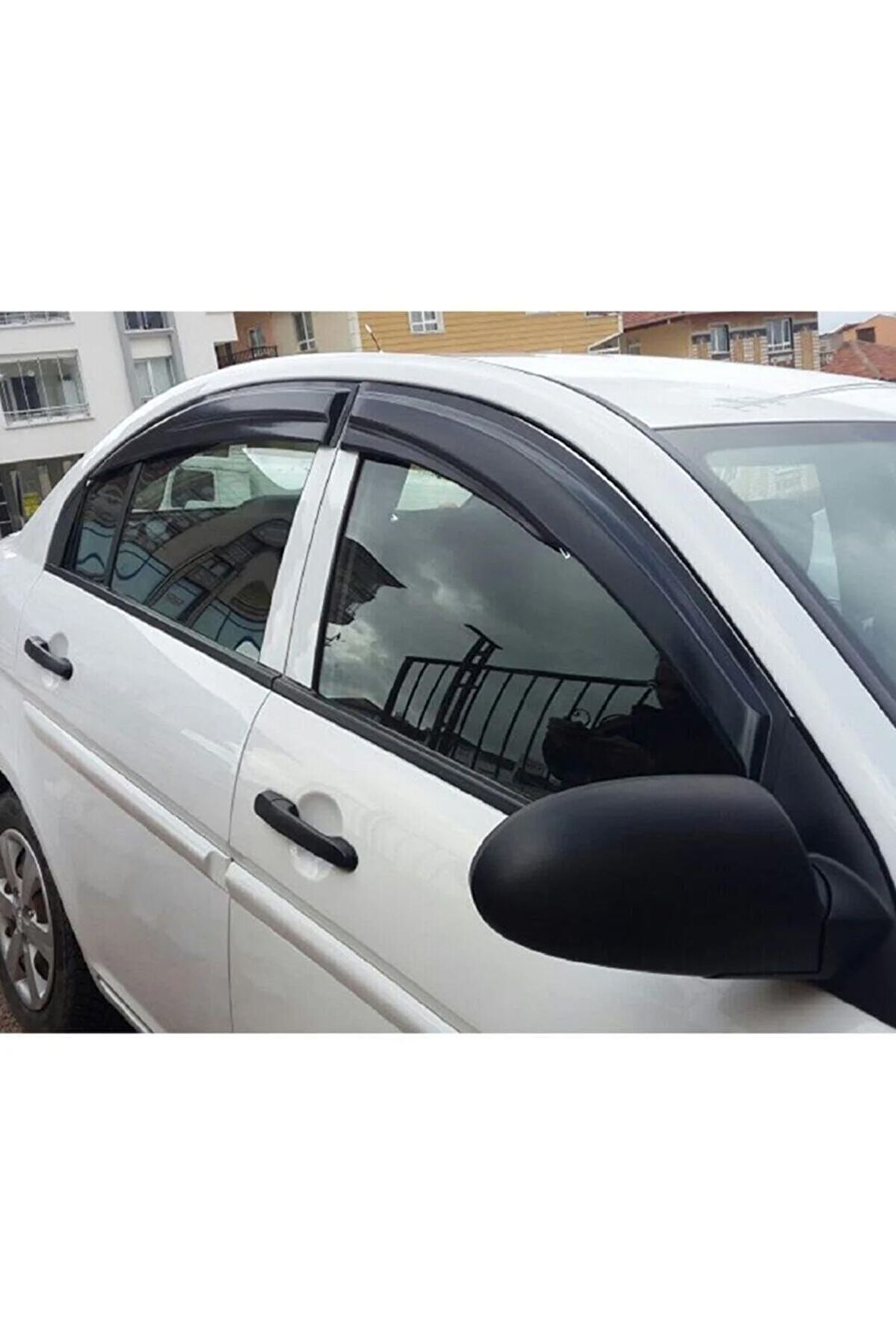 Hyundai Accent Era Mügen Cam Rüzgarlığı 2005-2011 Arası 4 Lü Takım