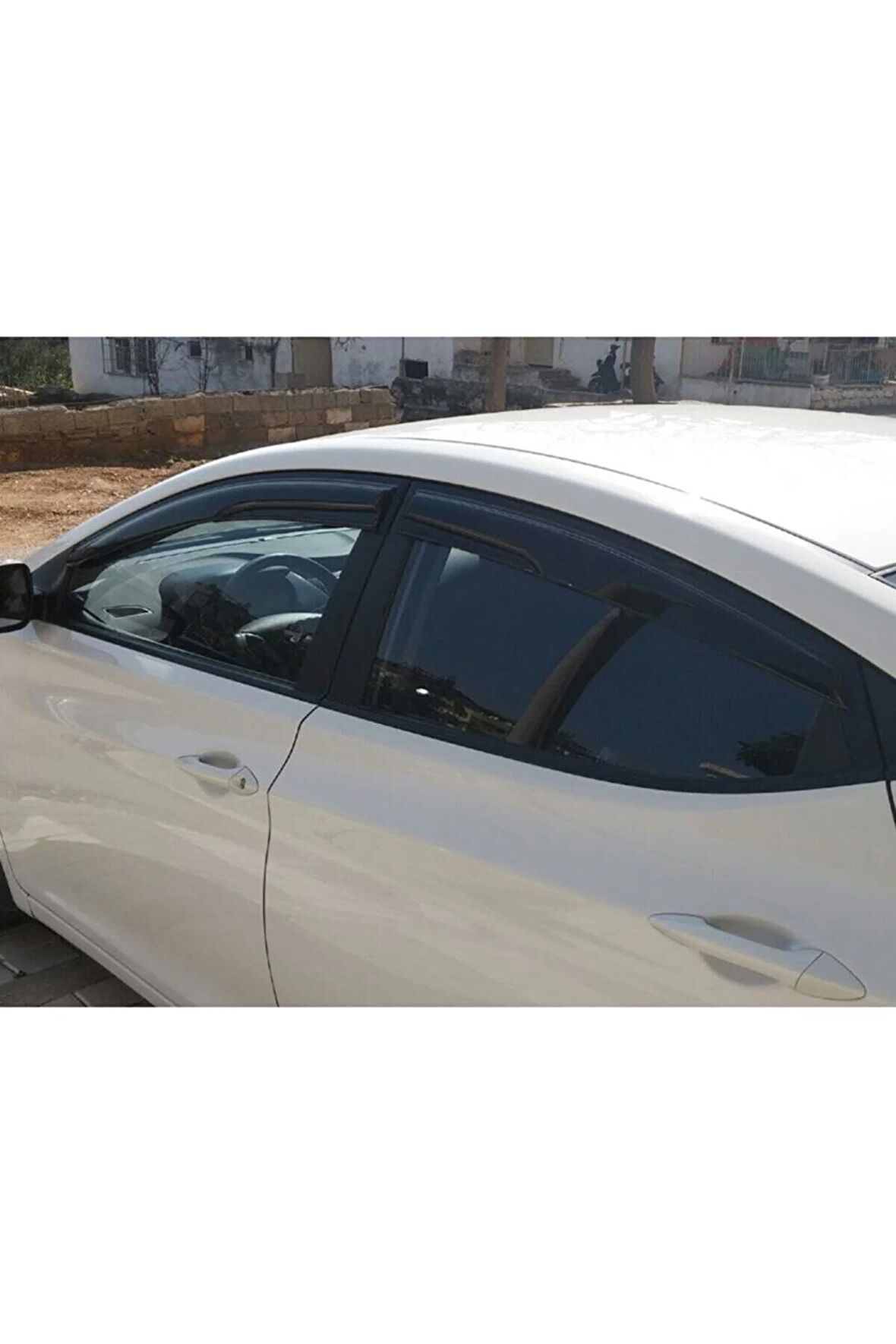 Hyundai Elantra Mügen Cam Rüzgarlığı 2011-2015 Arası 4 Lü Takım