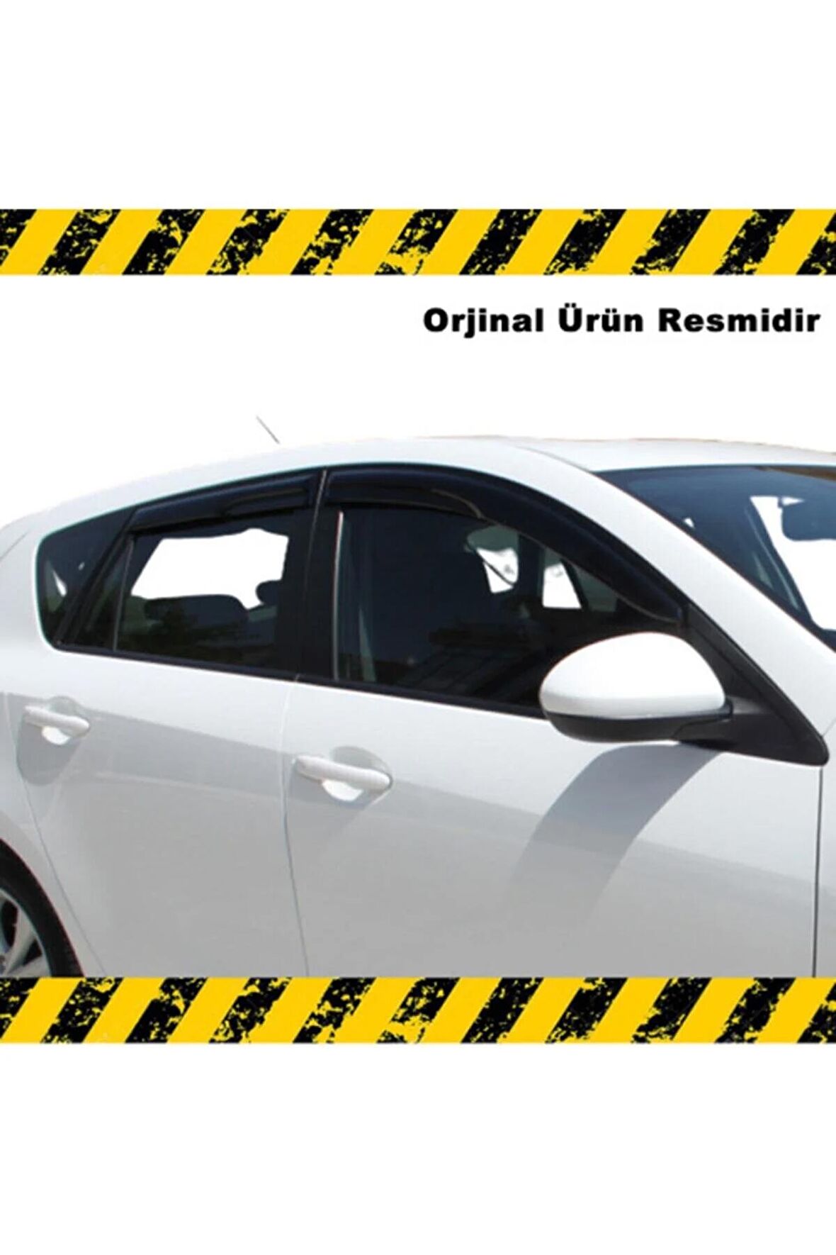 Mazda 3 Mügen Cam Rüzgarlığı Hb 2009-2014 Arası Çift Kelebek 4 Lü Set