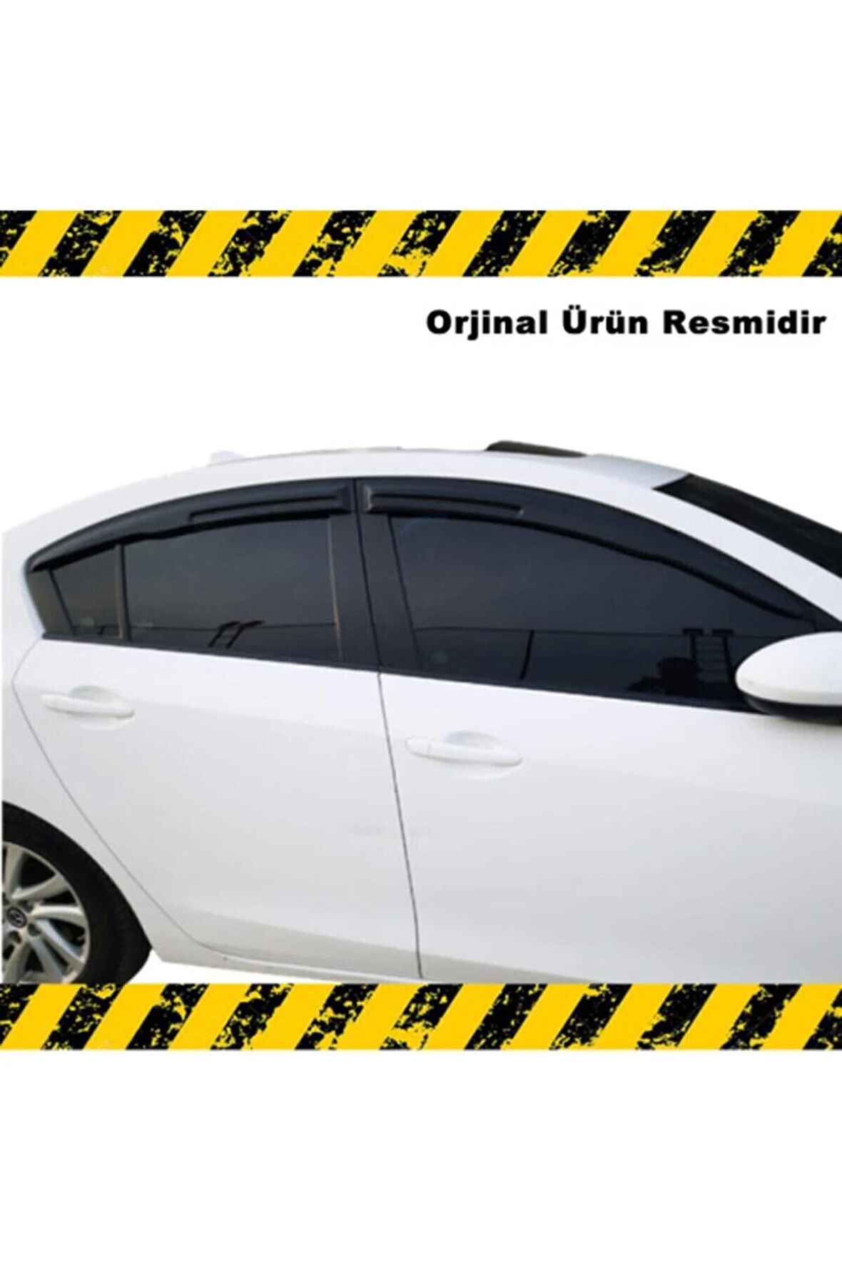 Mazda 3 Mügen Cam Rüzgarlığı Sedan 2009-2014 Arası 4 Lü Set