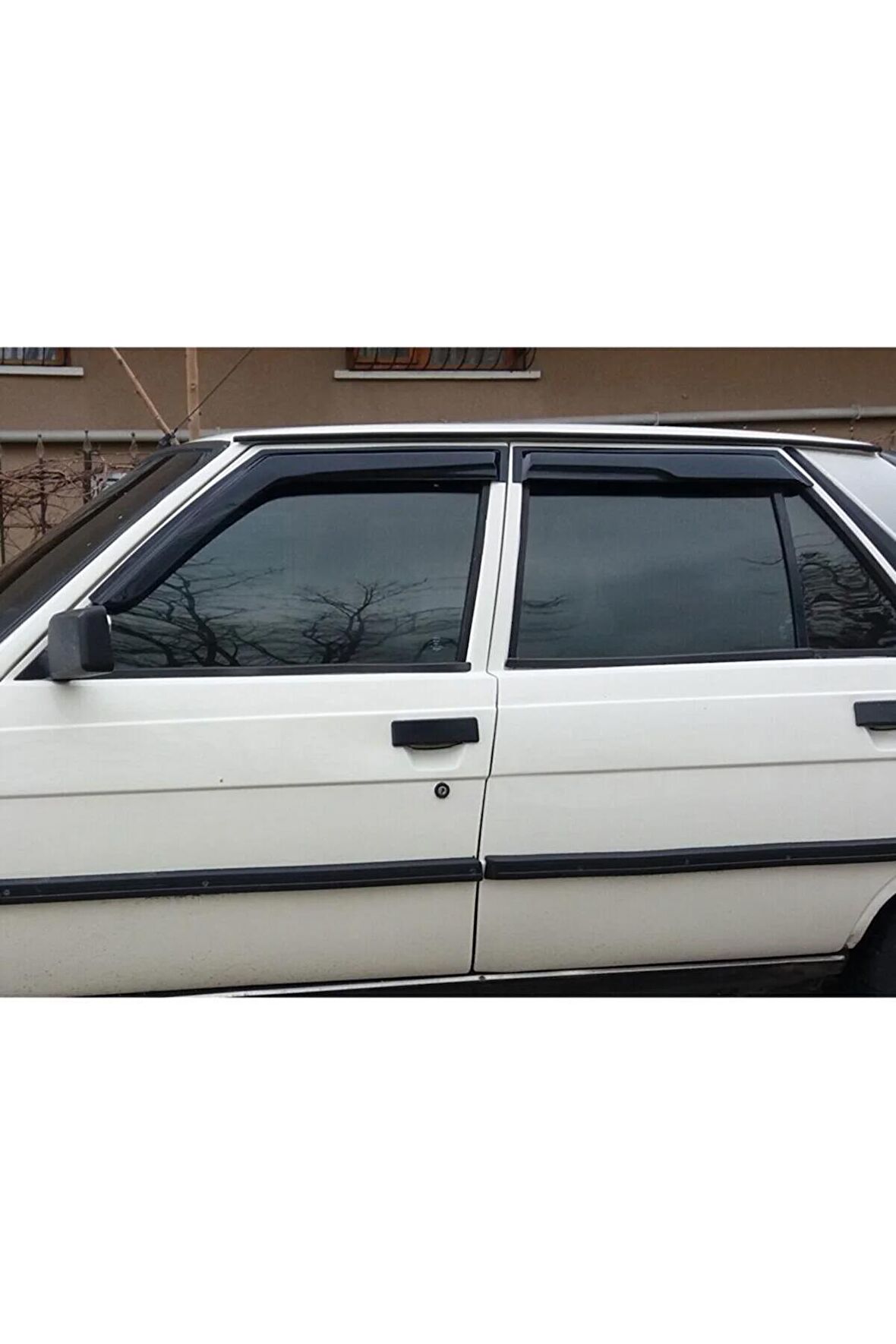 Renault 11 Flash Mügen Cam Rüzgarlığı Tüm Kasalar 4'Lü Takım