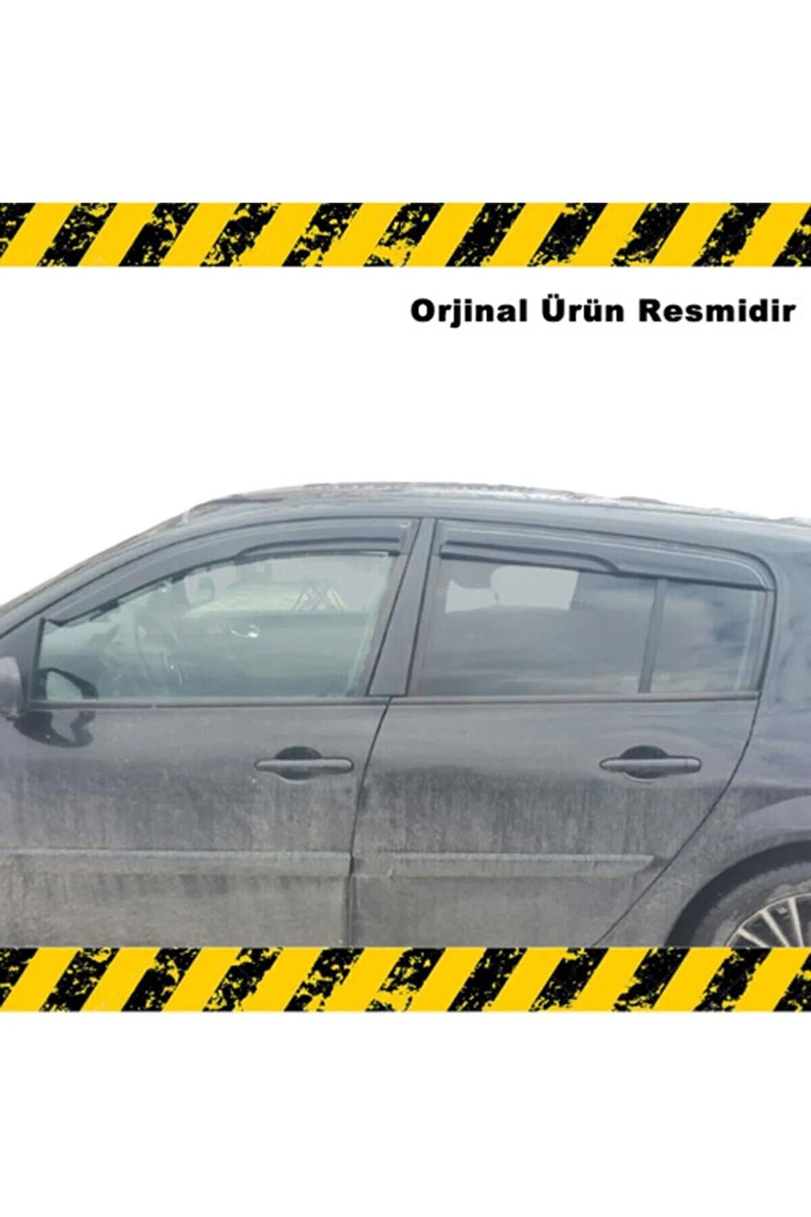Renault Megane 2 Mügen Cam Rüzgarlığı Hb 2004-2010 Arası 4 Lü Set