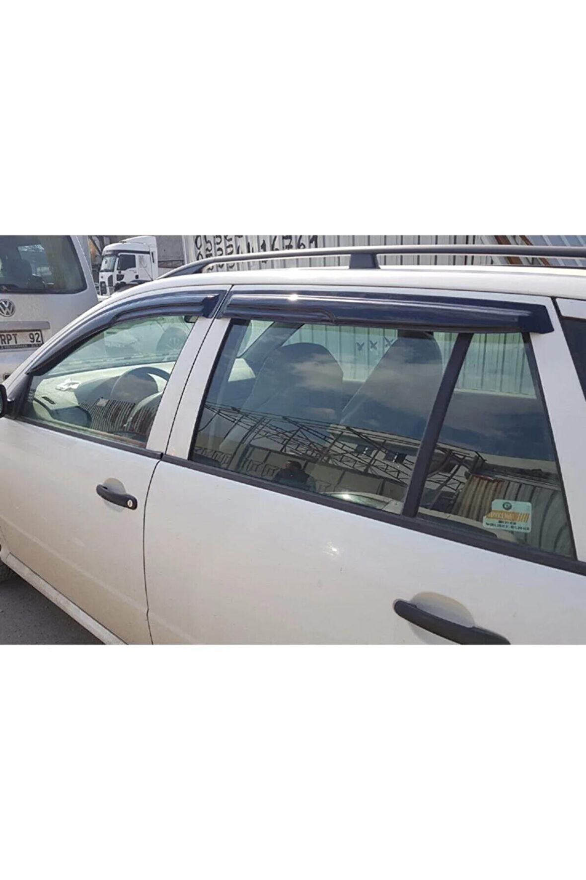 Skoda Fabia Stw Mügen Cam Rüzgarlığı 2000 - 2009 Arası 4'lü Takım