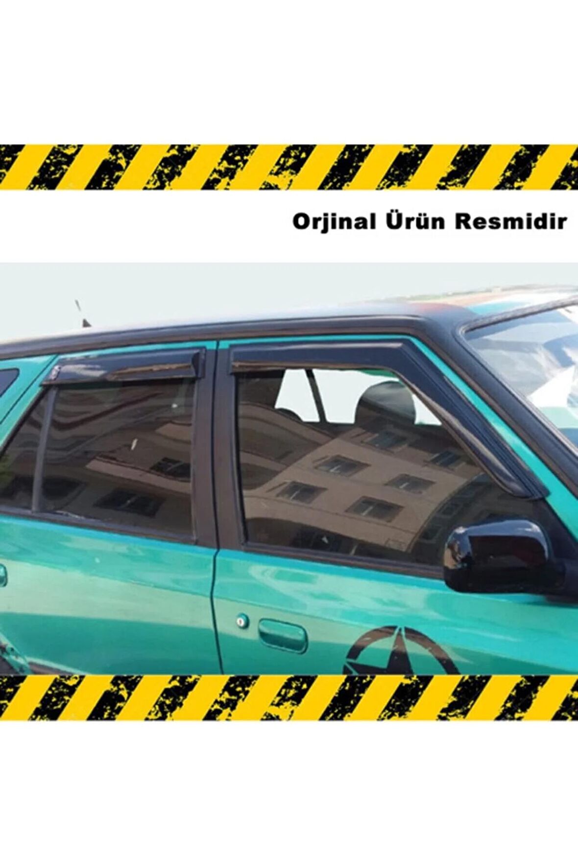 Skoda Felicia Mügen Cam Rüzgarlığı Tüm Kasalara Uyumlu 4 Lü Set